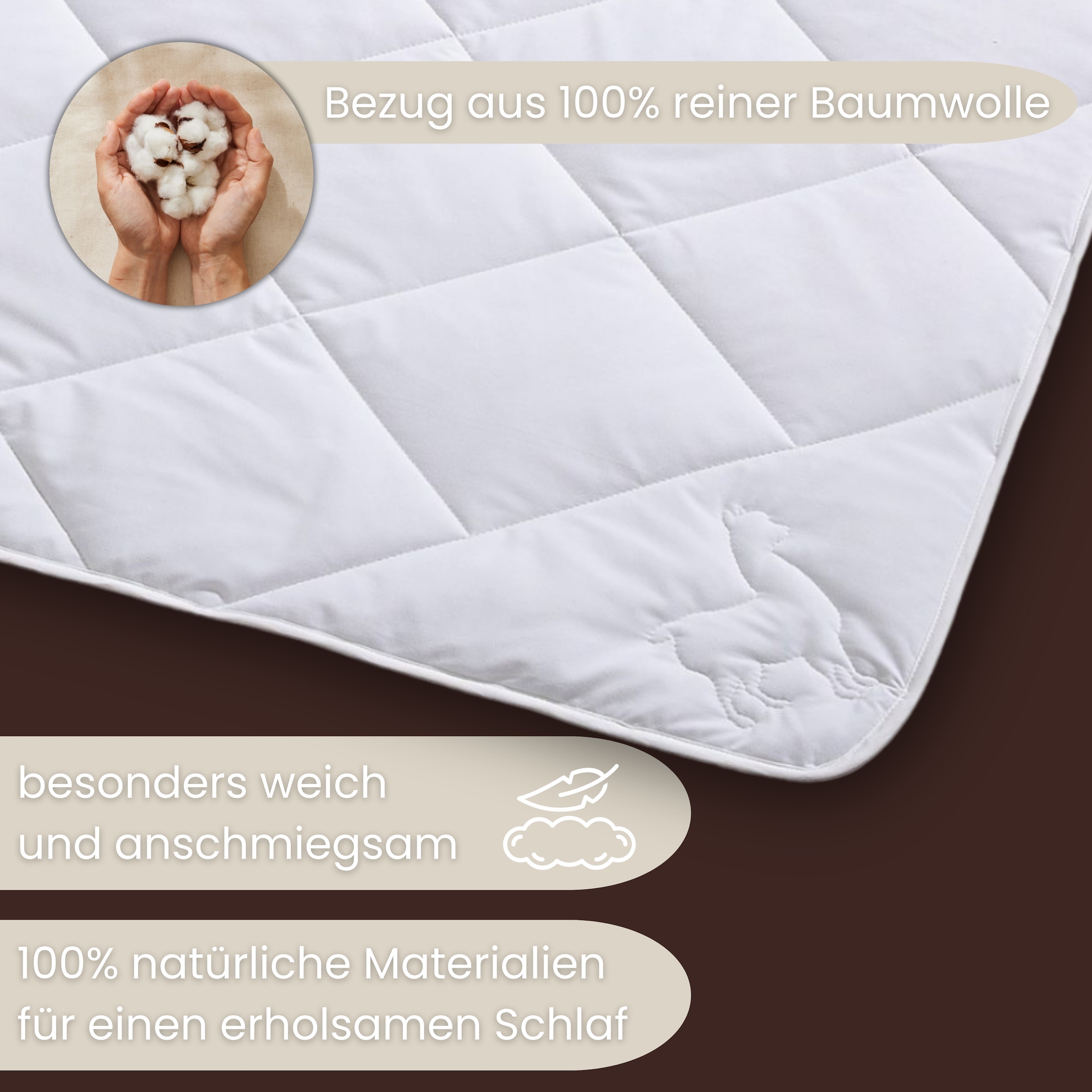 Älgdröm Naturhaarbettdecke »Lofna« leicht Füllung Alpakahaar 1 Stk. tlg. Bettdecke 135x200 und weitere Größen