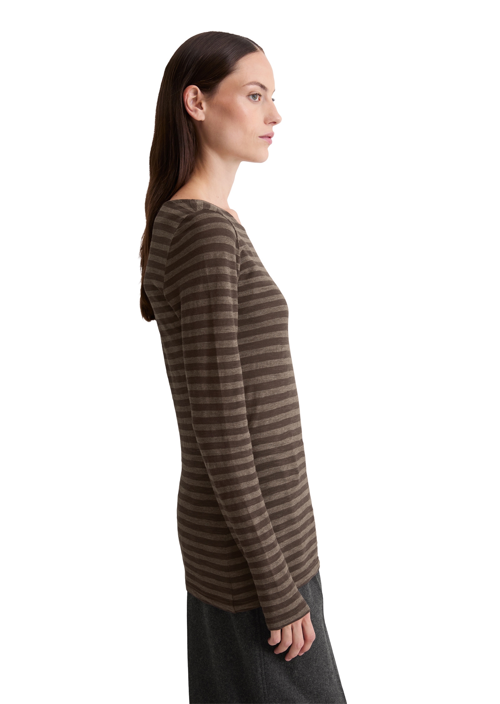 Marc O'Polo Langarmshirt »aus Slubjersey«