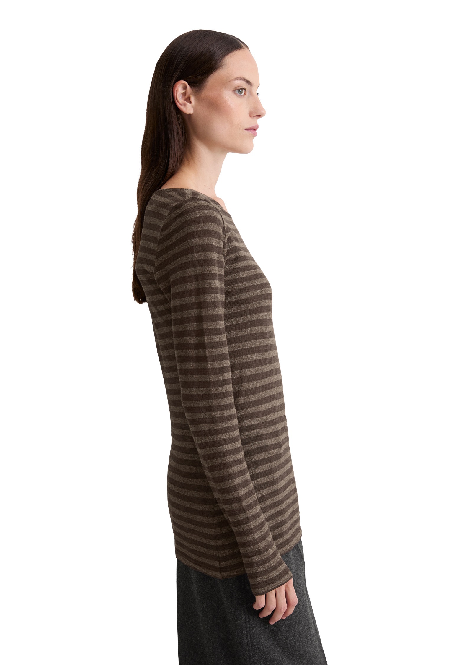 Marc OPolo Langarmshirt "aus Slubjersey" günstig online kaufen