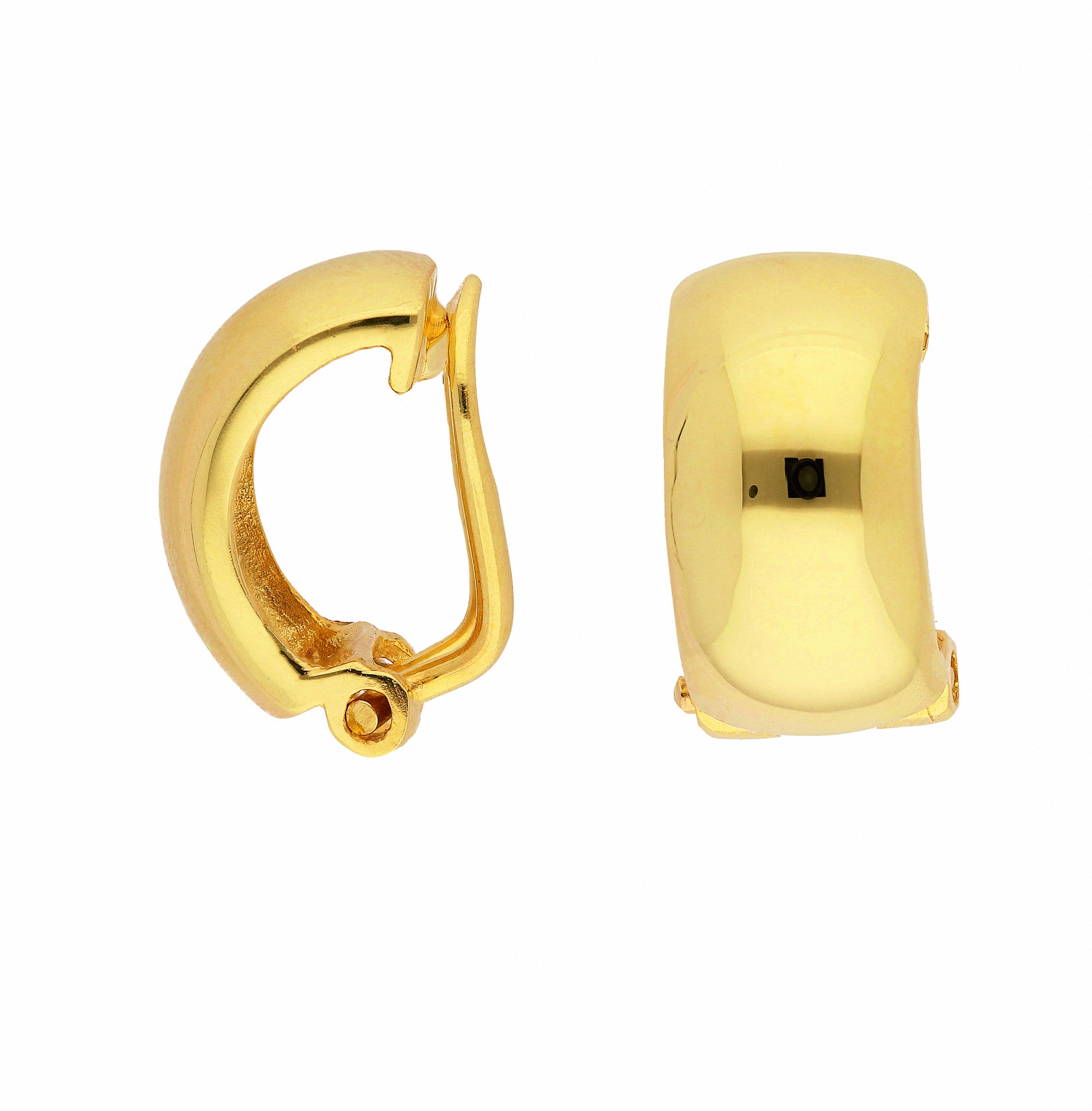 ADELIA ́S Damen Paar Ohrclips "Ohrclips Ohrringe 333 Gold ( 8K )", Damen, Gold, gold, Gold, Ohrringe, Goldohrringe