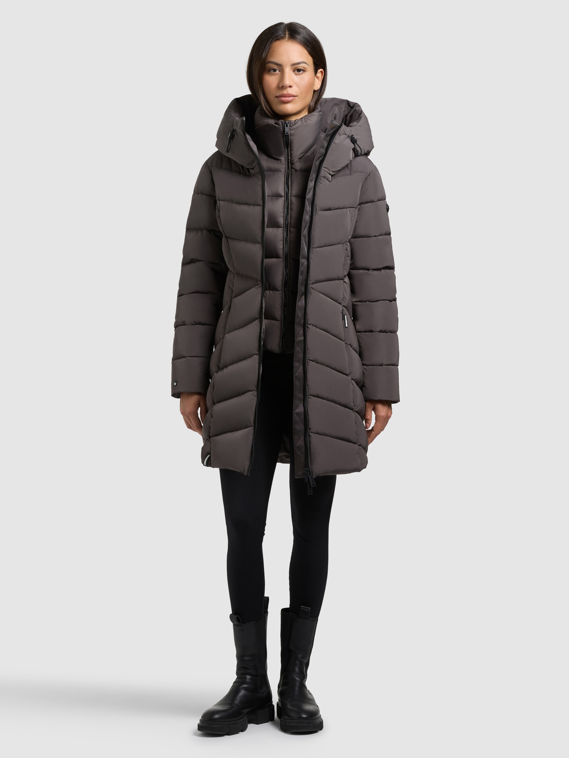 khujo Steppmantel "DIER 2IN1 (EINSATZ HERAUSNEHMBAR)" günstig online kaufen