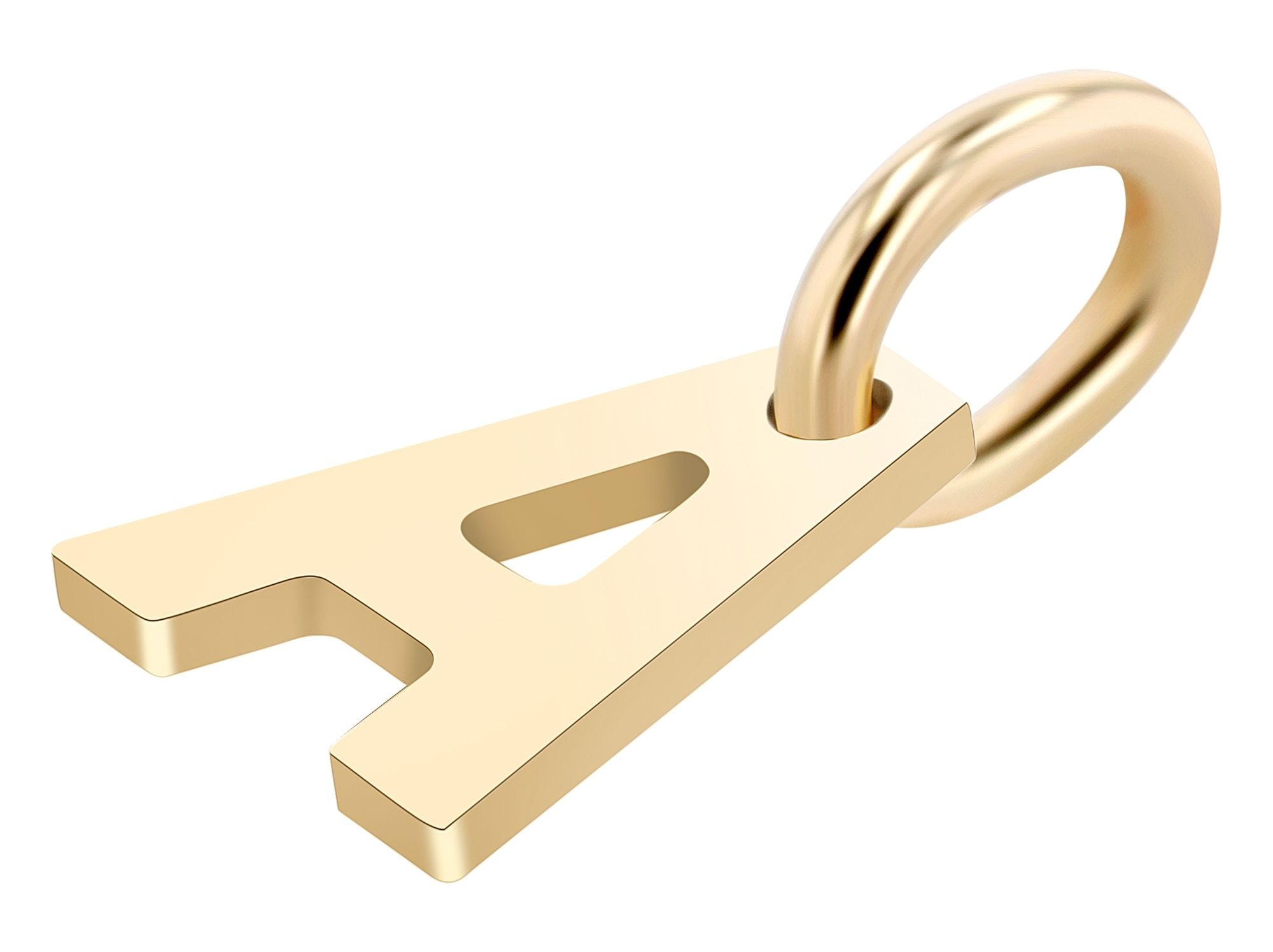 Adelia´s Buchstabenanhänger »Unisex Anhänger – Buchstabe N Buchstabenanhänger aus 375 Gold«  Ideal zum Verschenken – schlicht und stilvoll