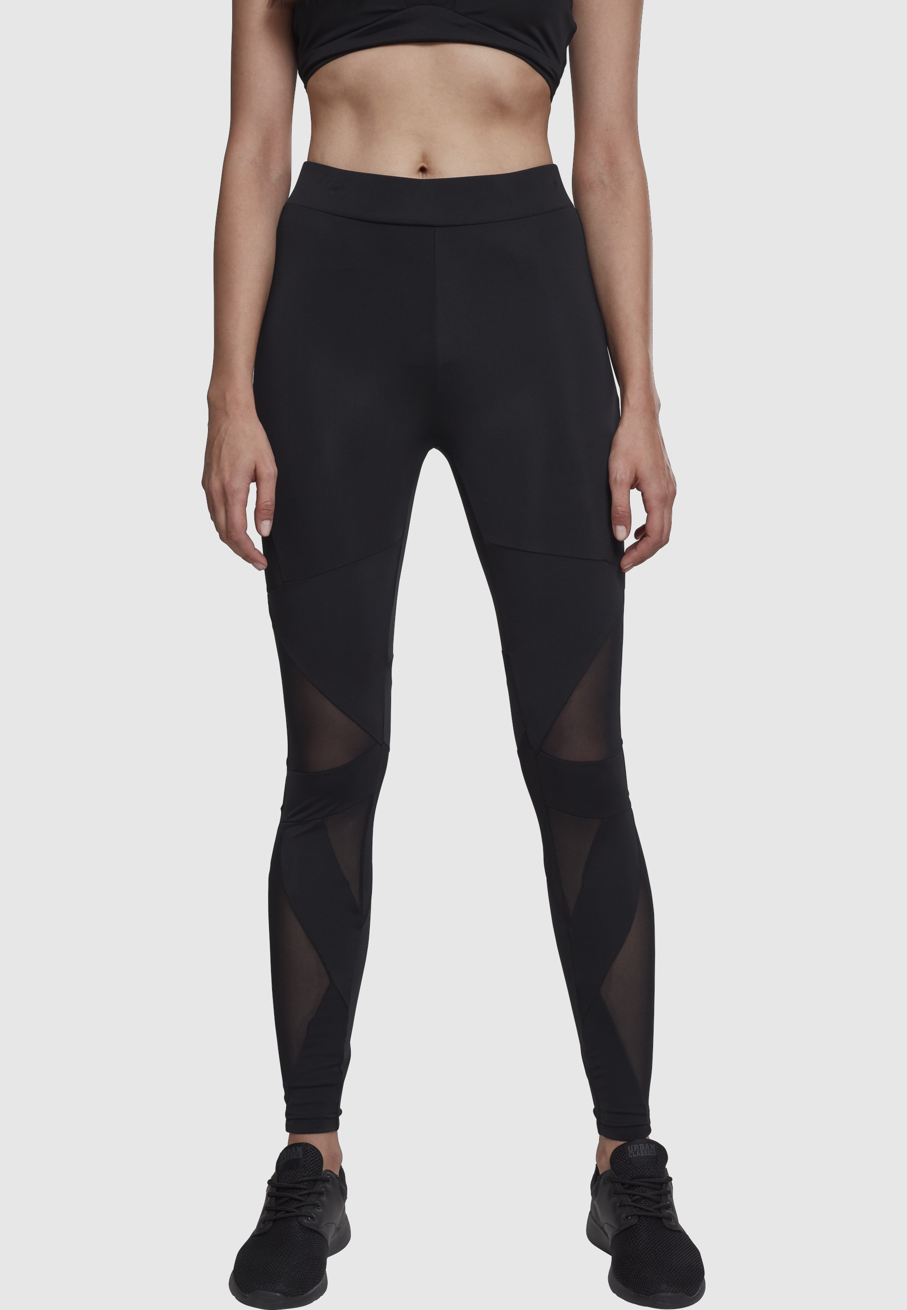 URBAN CLASSICS Leggings »Urban Classics Damen Ladies Triangle Tech Mesh Leggings«