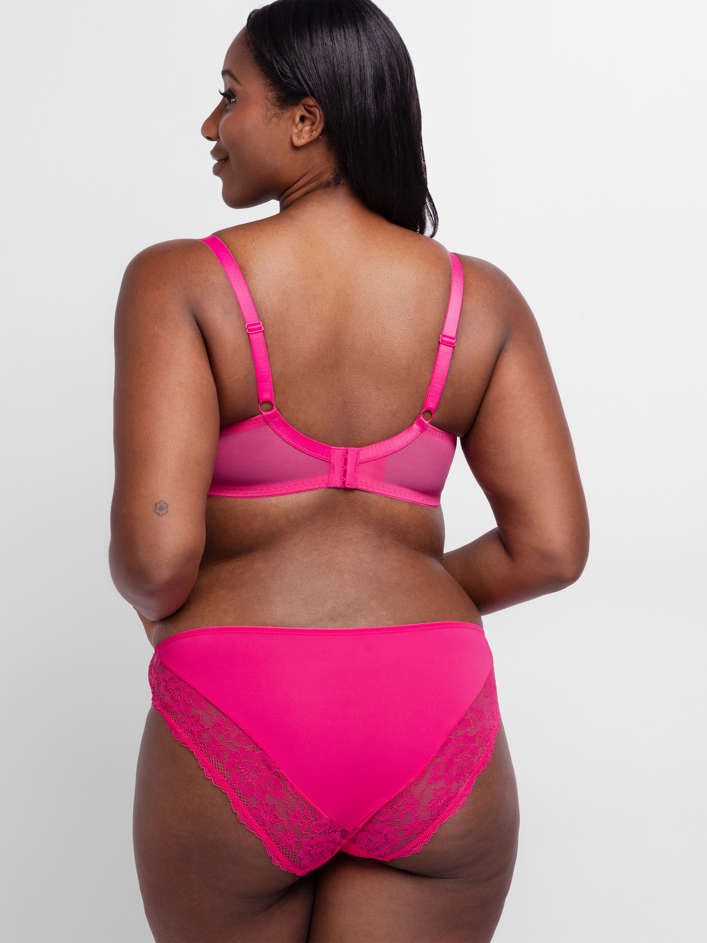 Dorina Slip »WILLA«, (2er Pack), teilweise mit floraler Spitze