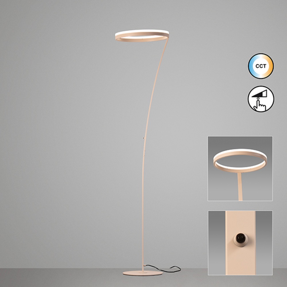 FISCHER & HONSEL Stehlampe »Sirko« LED-Board 1 Stk. Farbtemperatur in 3 Stufen einstellbar