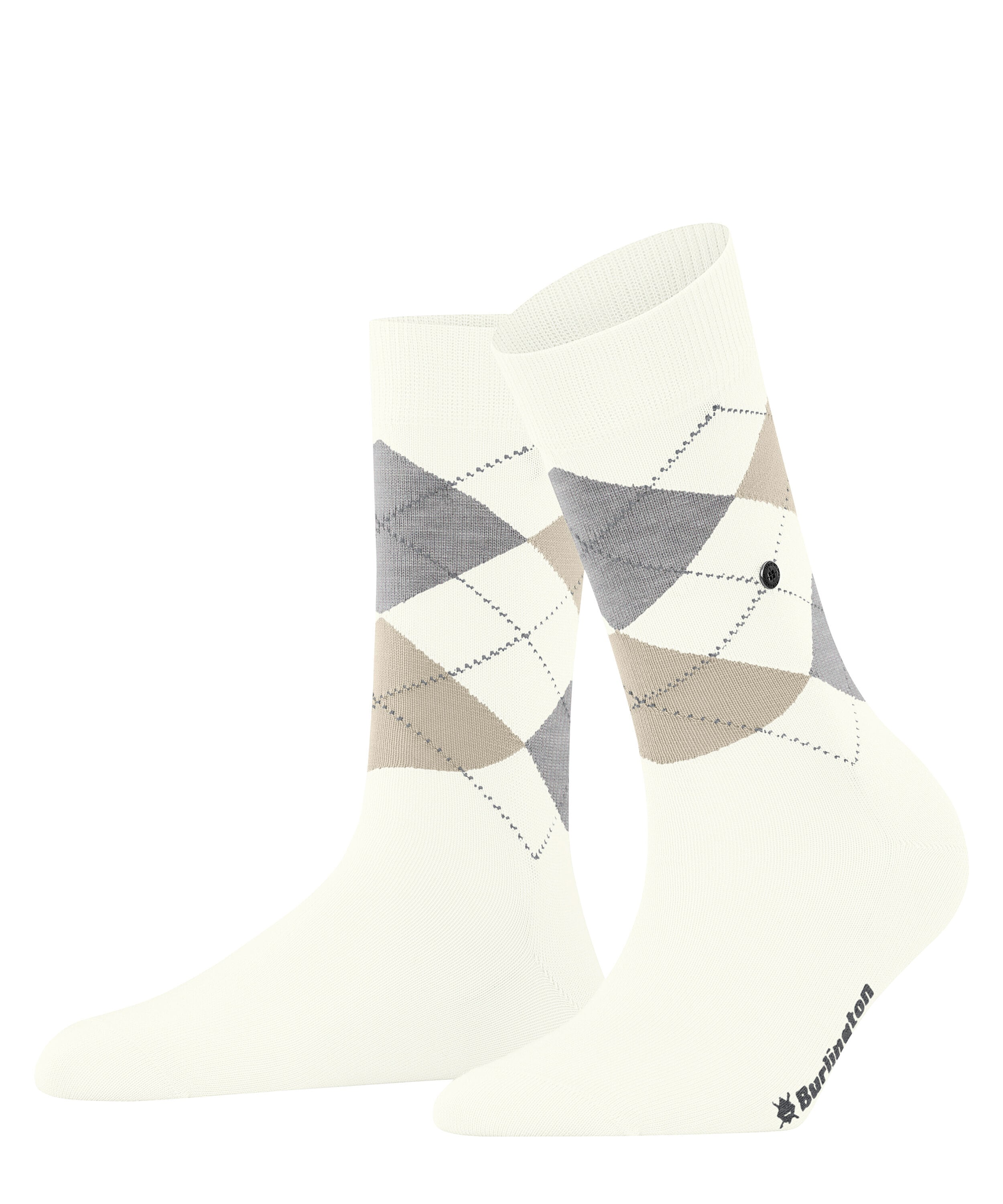 Burlington "Covent Garden" Einheitsgröße 36-41, Argyle-Muster, Burlington-Clip