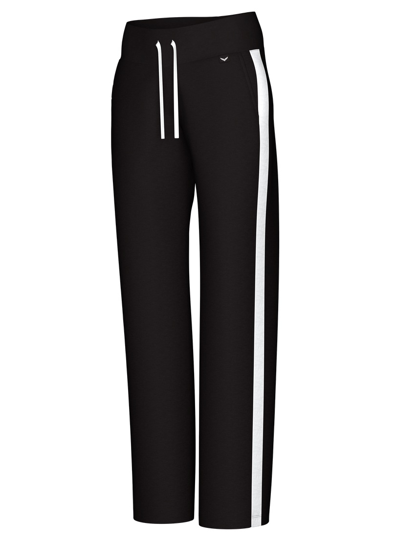 Trigema Jerseyhose "TRIGEMA Jogginghose mit kontrastfarbigen Elementen" günstig online kaufen