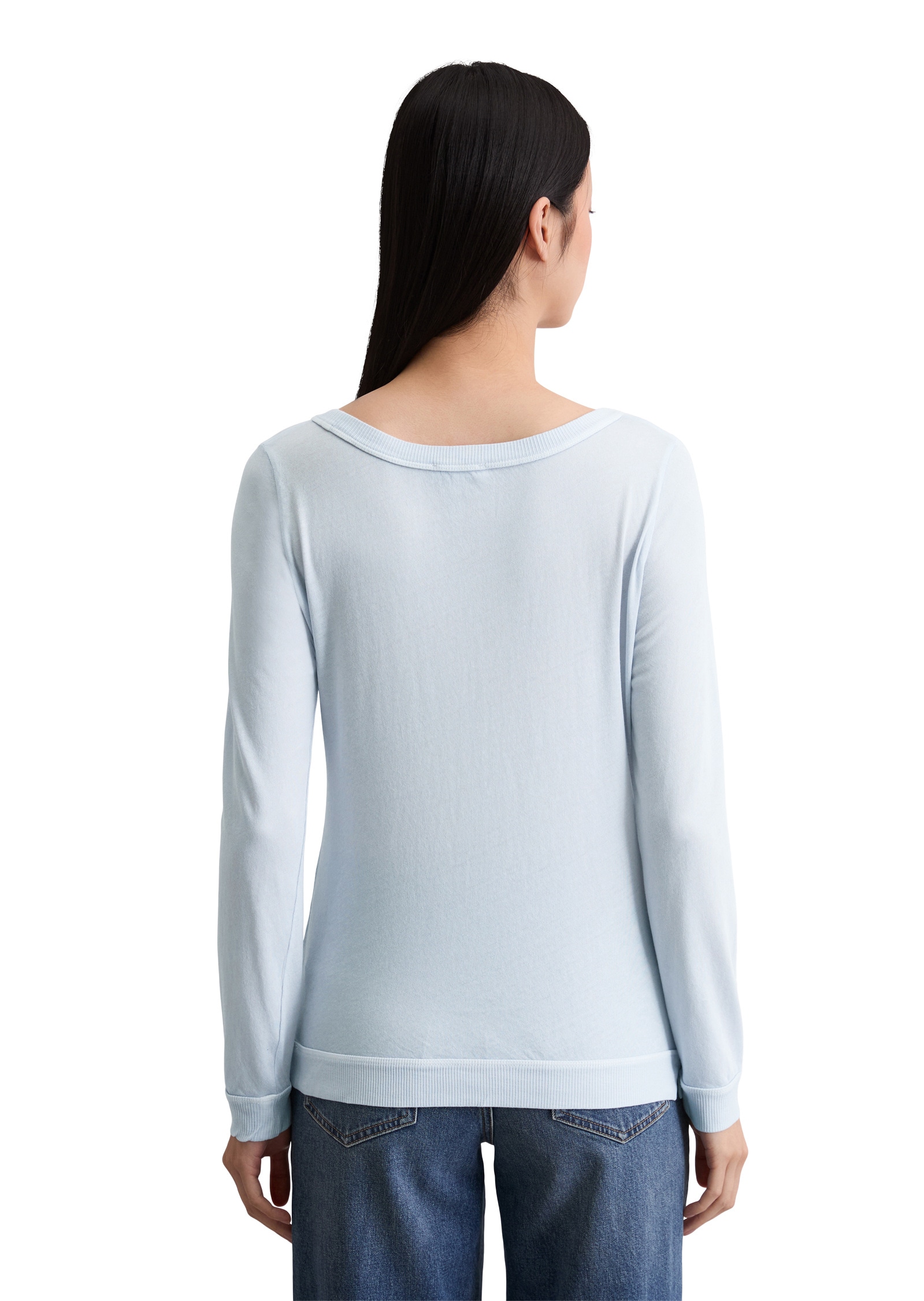 Marc O'Polo Langarmshirt »aus Organic Cotton«