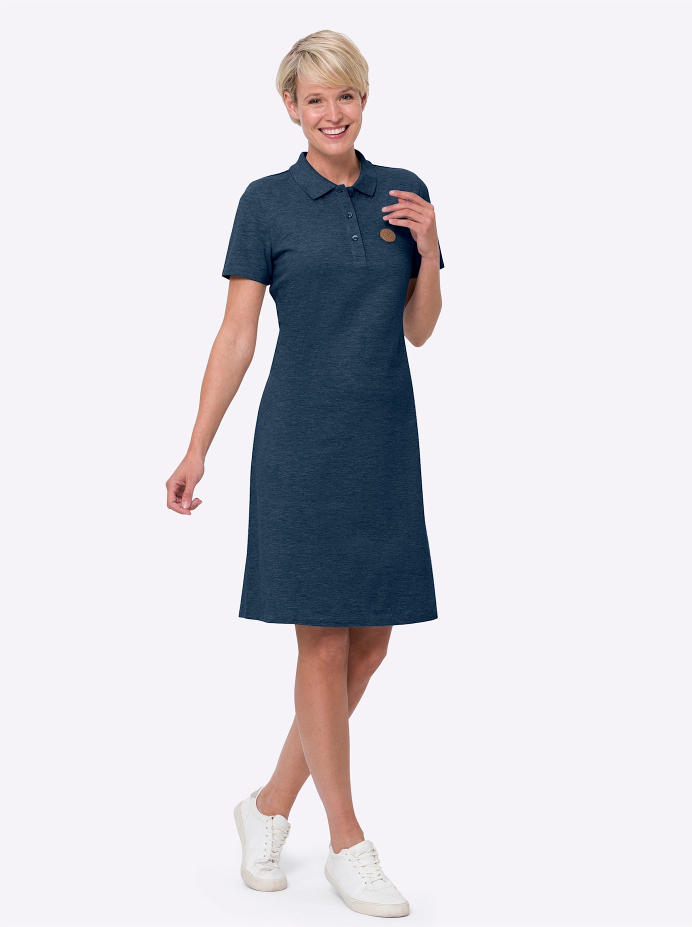 Classic Basics Shirtkleid "Polokleid" günstig online kaufen