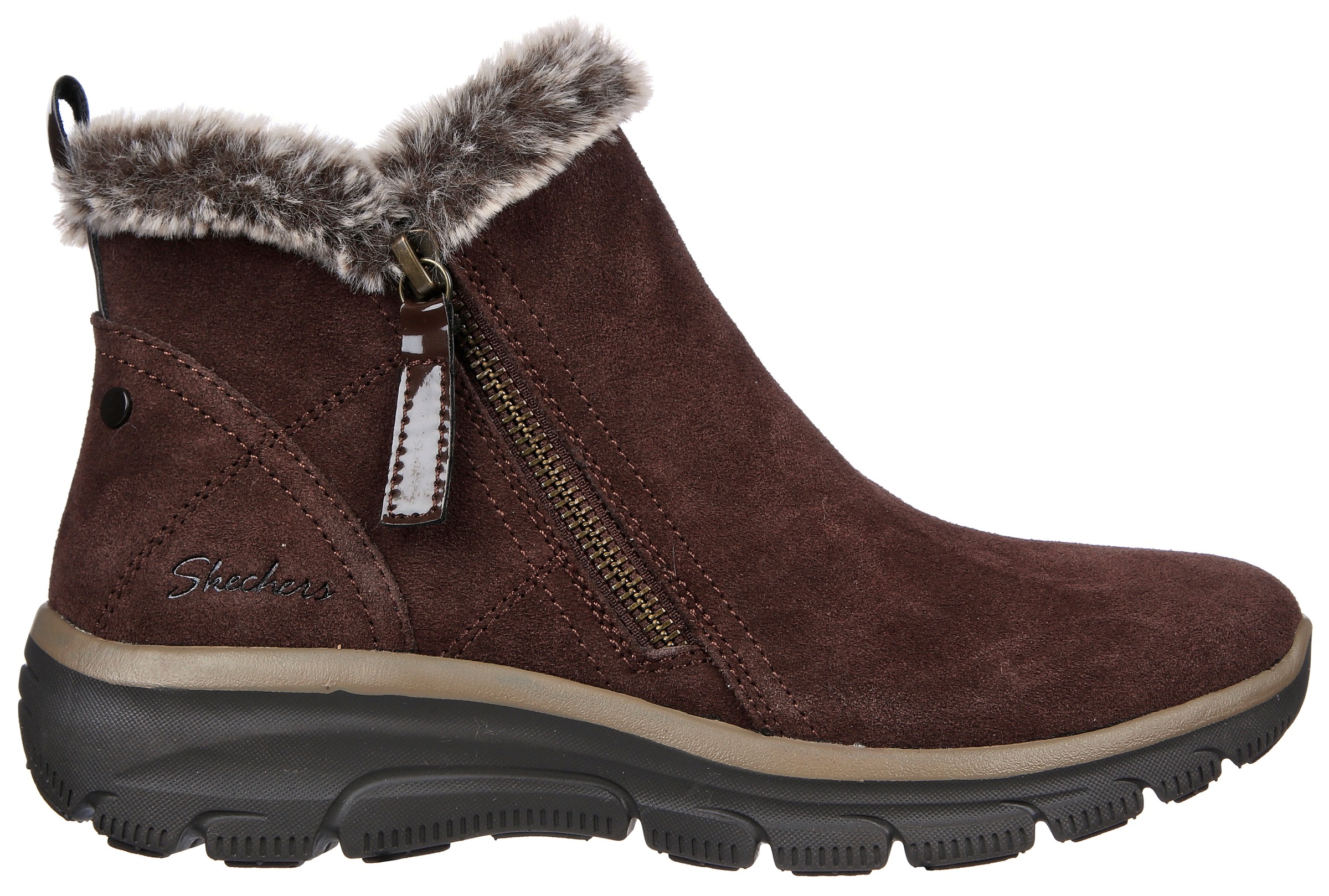 Thumbnail - Skechers Winterboots "EASY GOING - HIGH ZIP", Winterschuh mit Fellimitatkragen