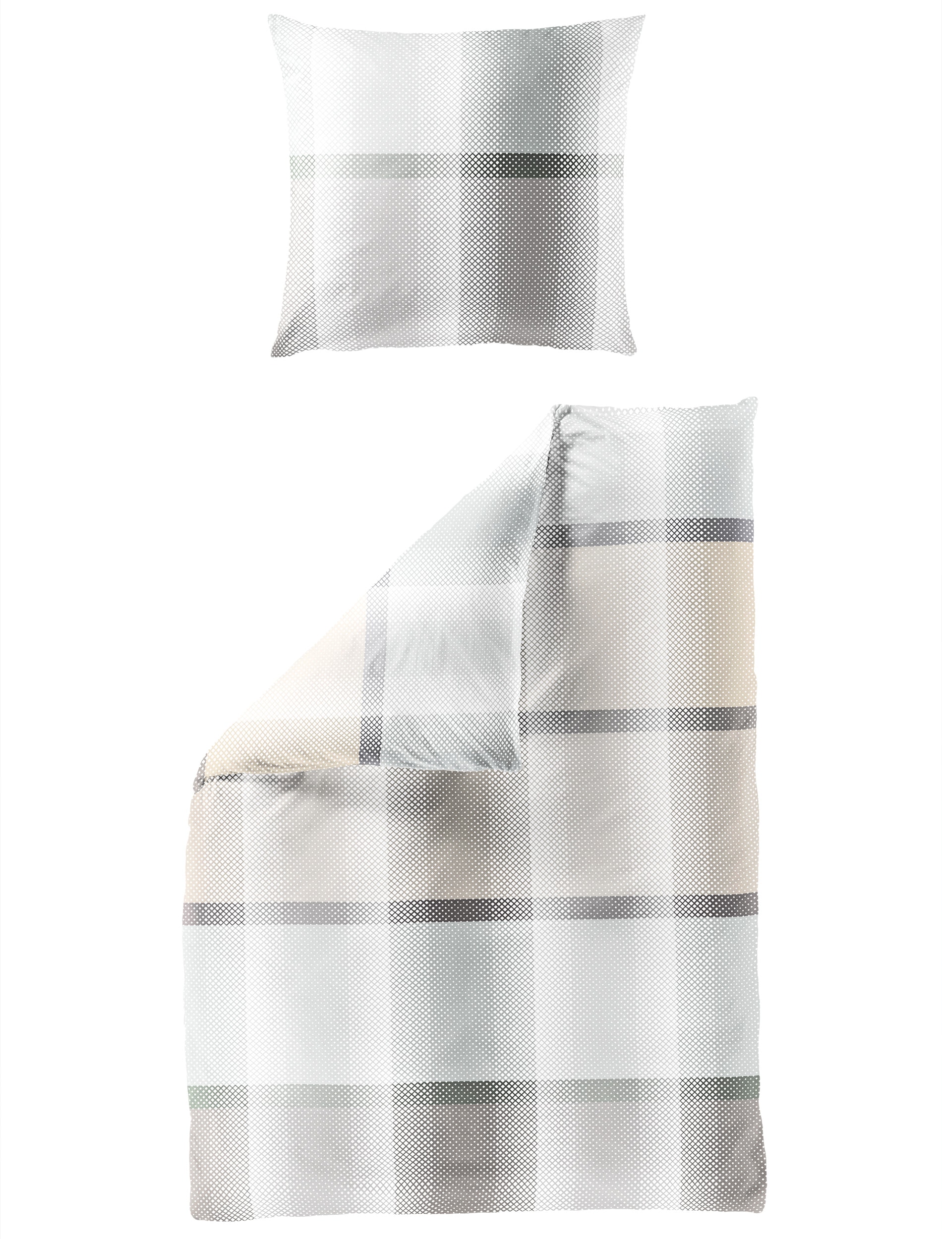 BIERBAUM Bettwäsche "2345BW4121" 2 Stk. tlg. Bettwäsche, 100 % Baumwolle, p günstig online kaufen