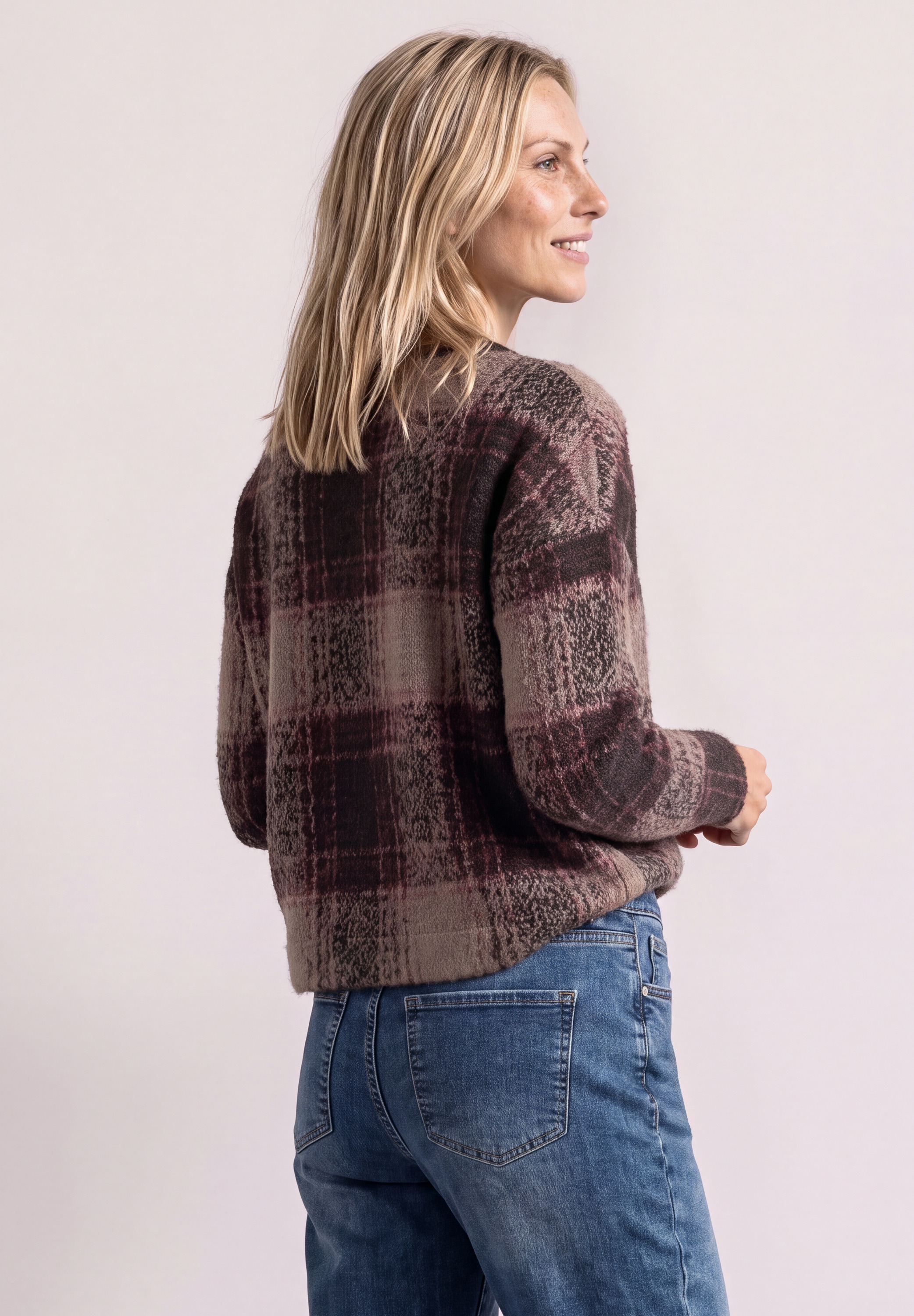 STREET ONE Langarmshirt mit Federgarn