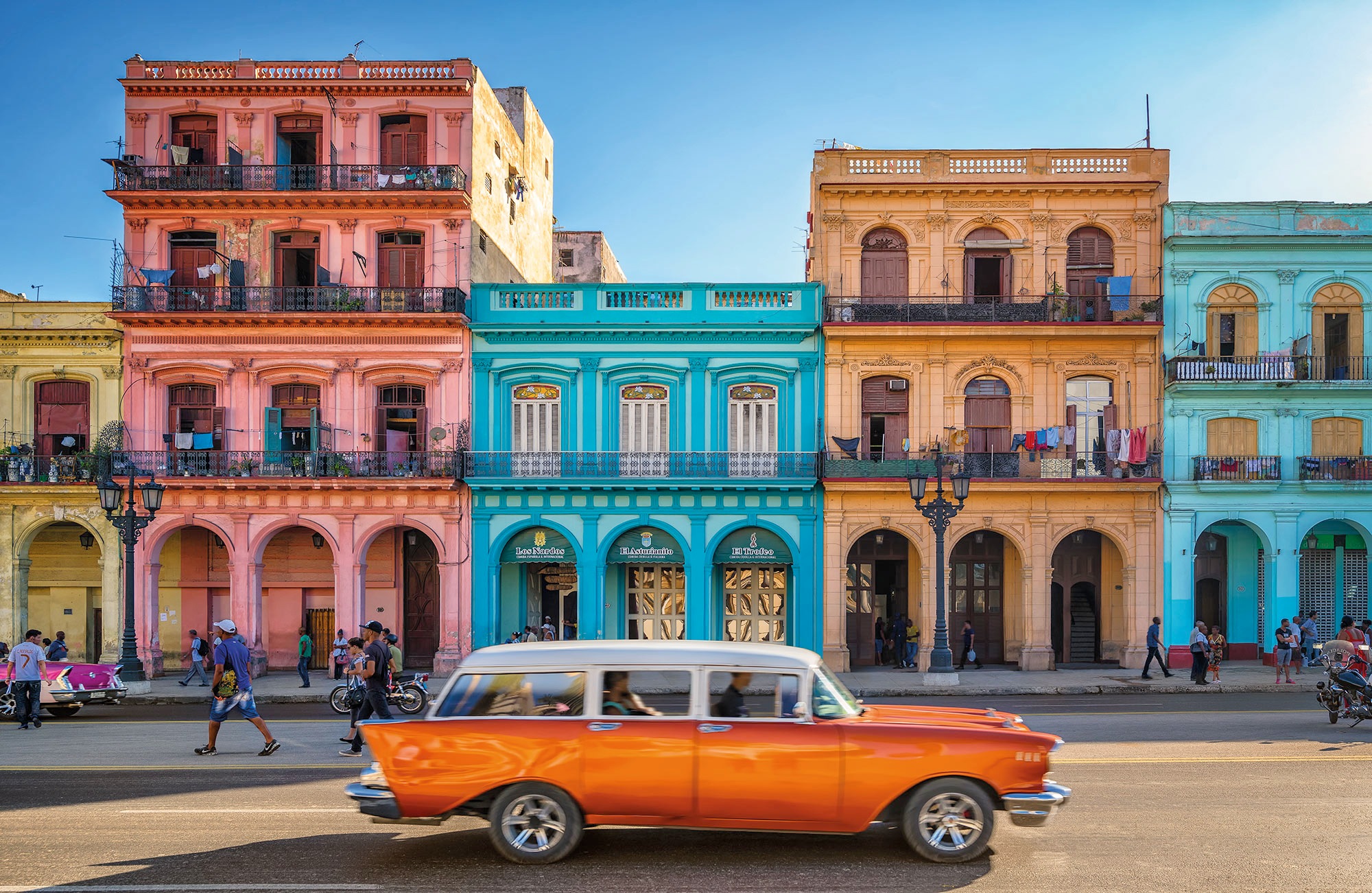 Komar Fototapete »Vlies Fototapete - Havana - Größe 400 x 260 cm« Motiv | bedruckt glatt