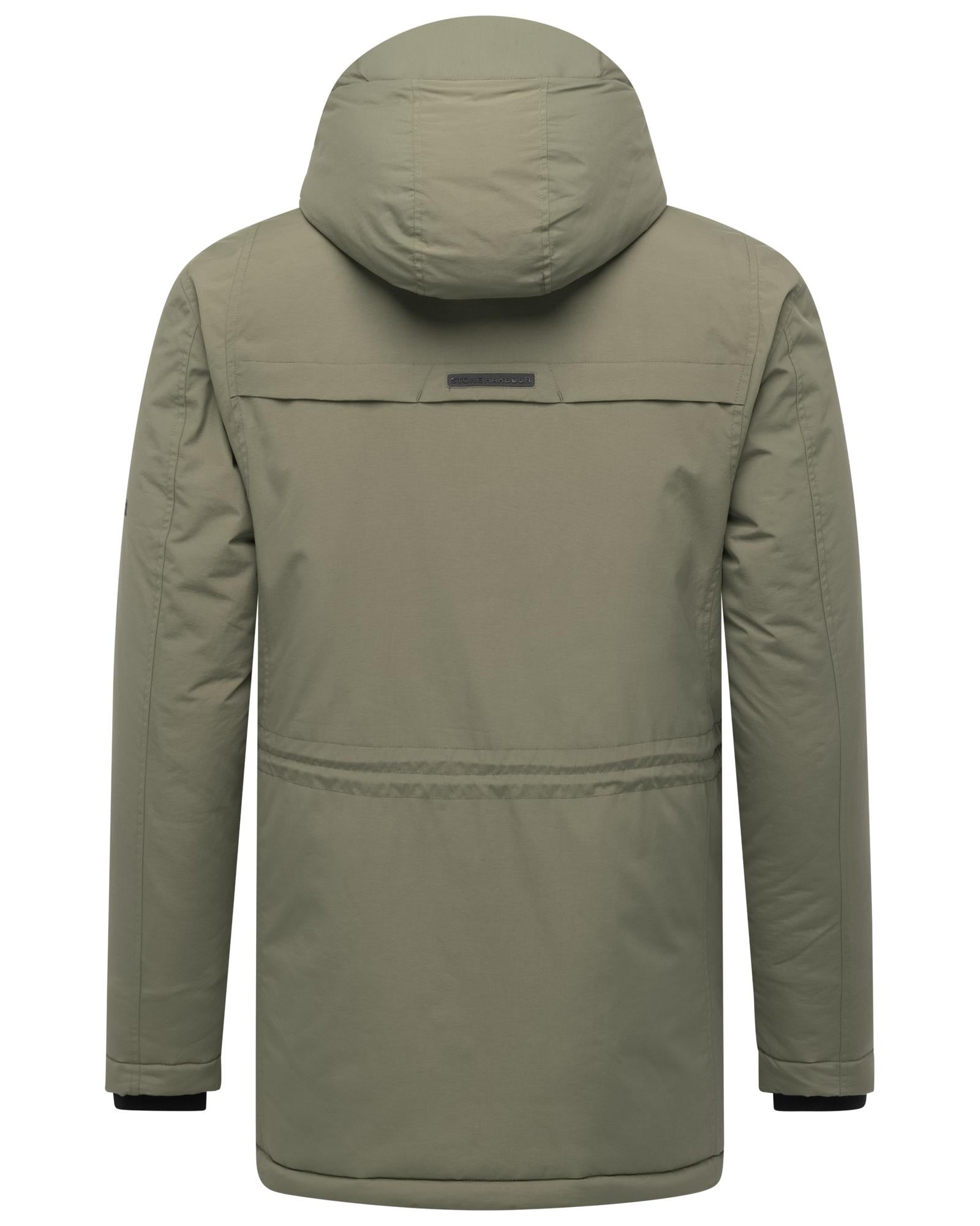 Stone Harbour Winterjacke »Wadiim XX«, mit Kapuze, Warm gefütterte Outdoorjacke mit Kapuze
