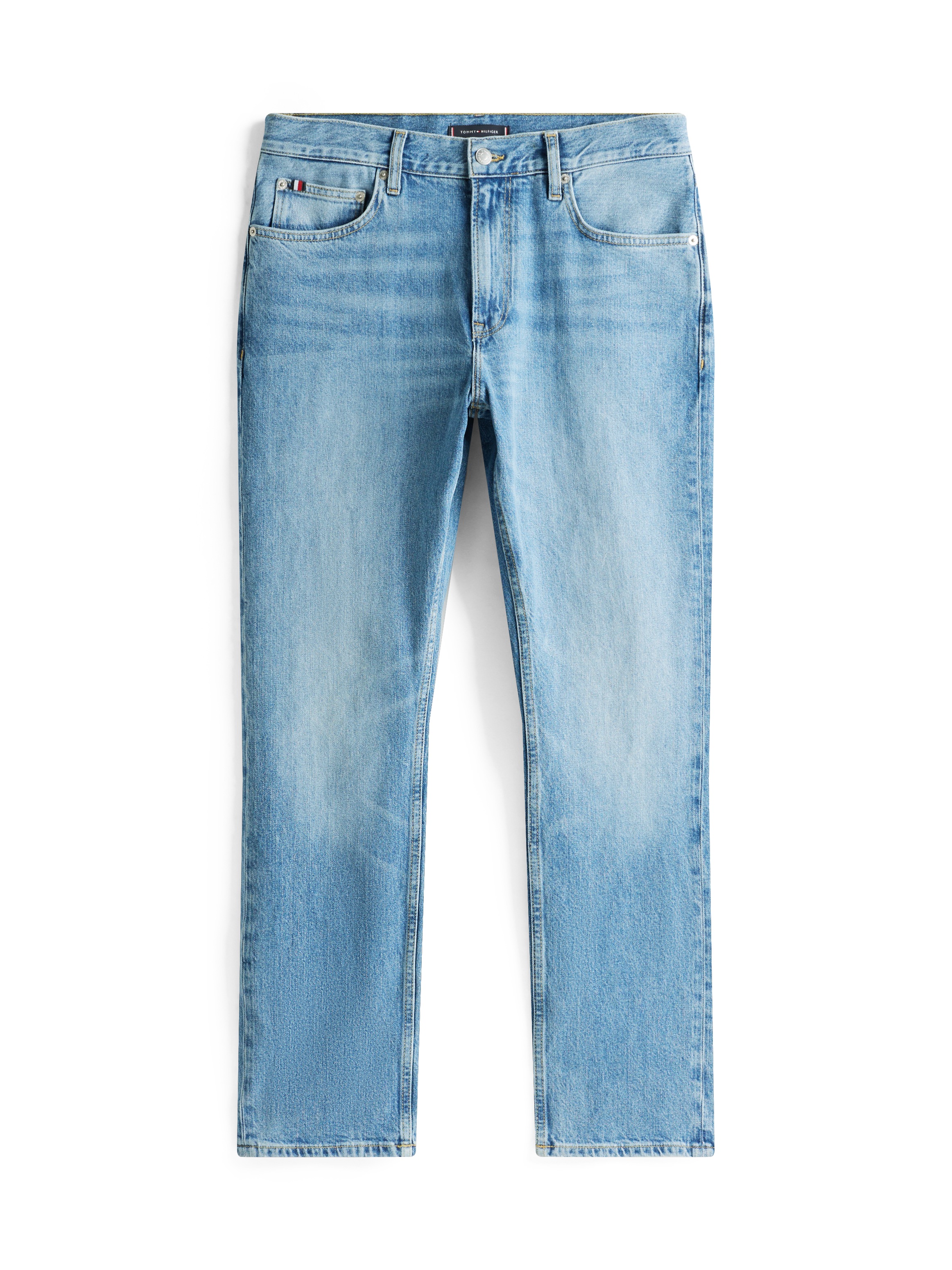 Tommy Hilfiger Straight-Jeans, in blauer Waschung