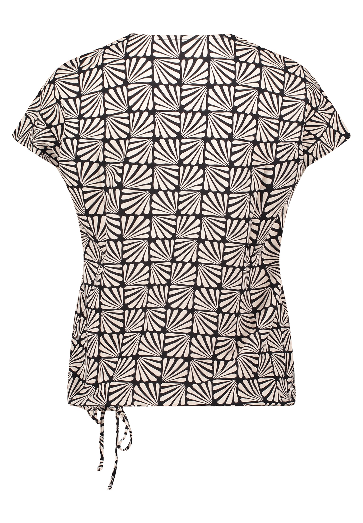Betty Barclay Kurzarmshirt »Betty Barclay Printshirt mit Tunnelzug«, (1 tlg.), Form