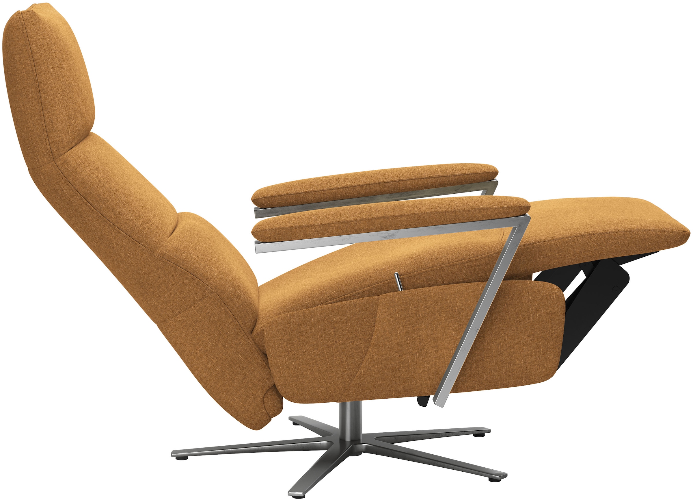 sit&more TV-Sessel »Vario Comfort, inkl. Kopfteilverstellung & 360° Drehfunktion« mit Gasdruck, Höhe der Armlehnen 64cm
