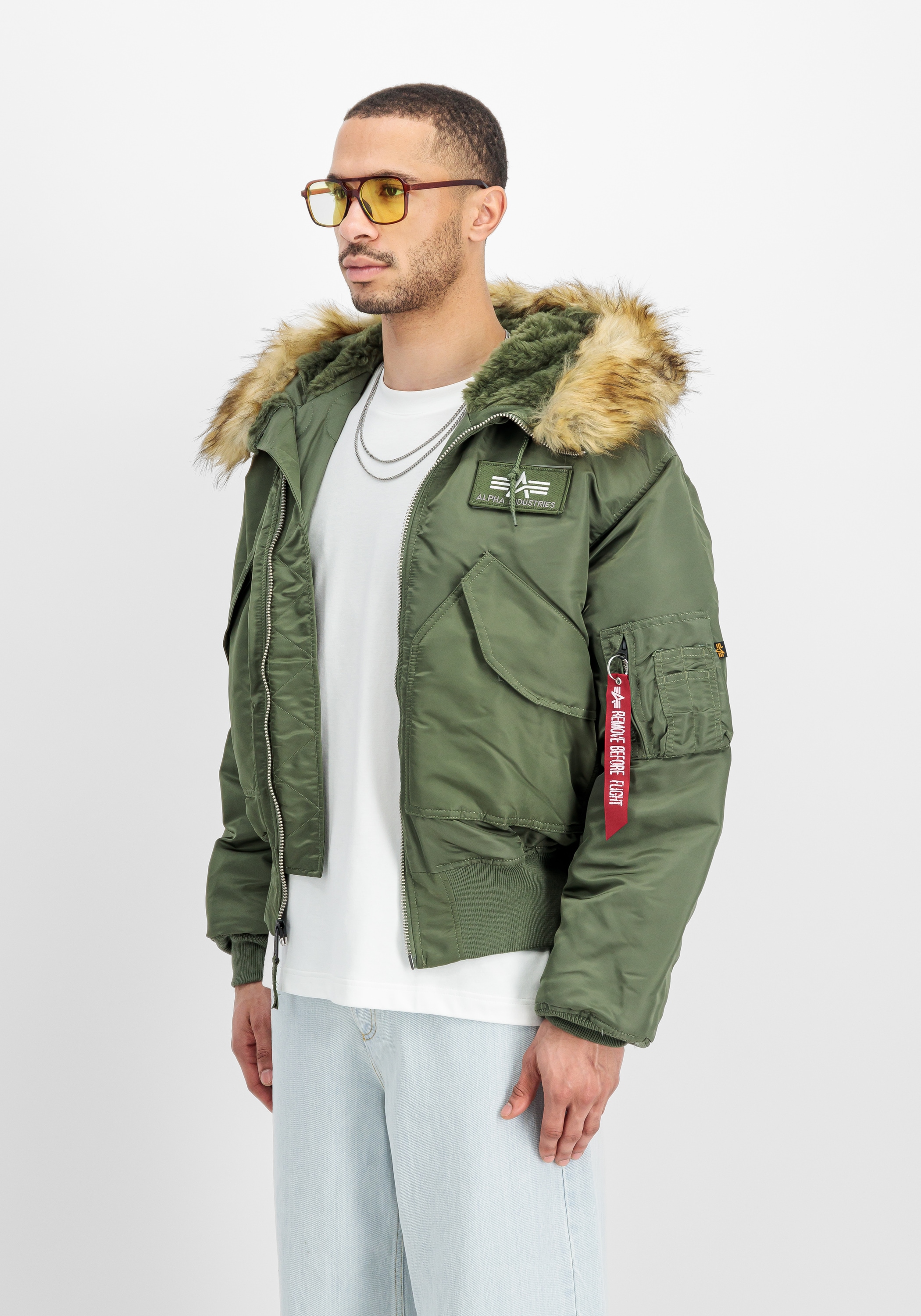 Alpha Industries Winterjacke "45/P Hooded"