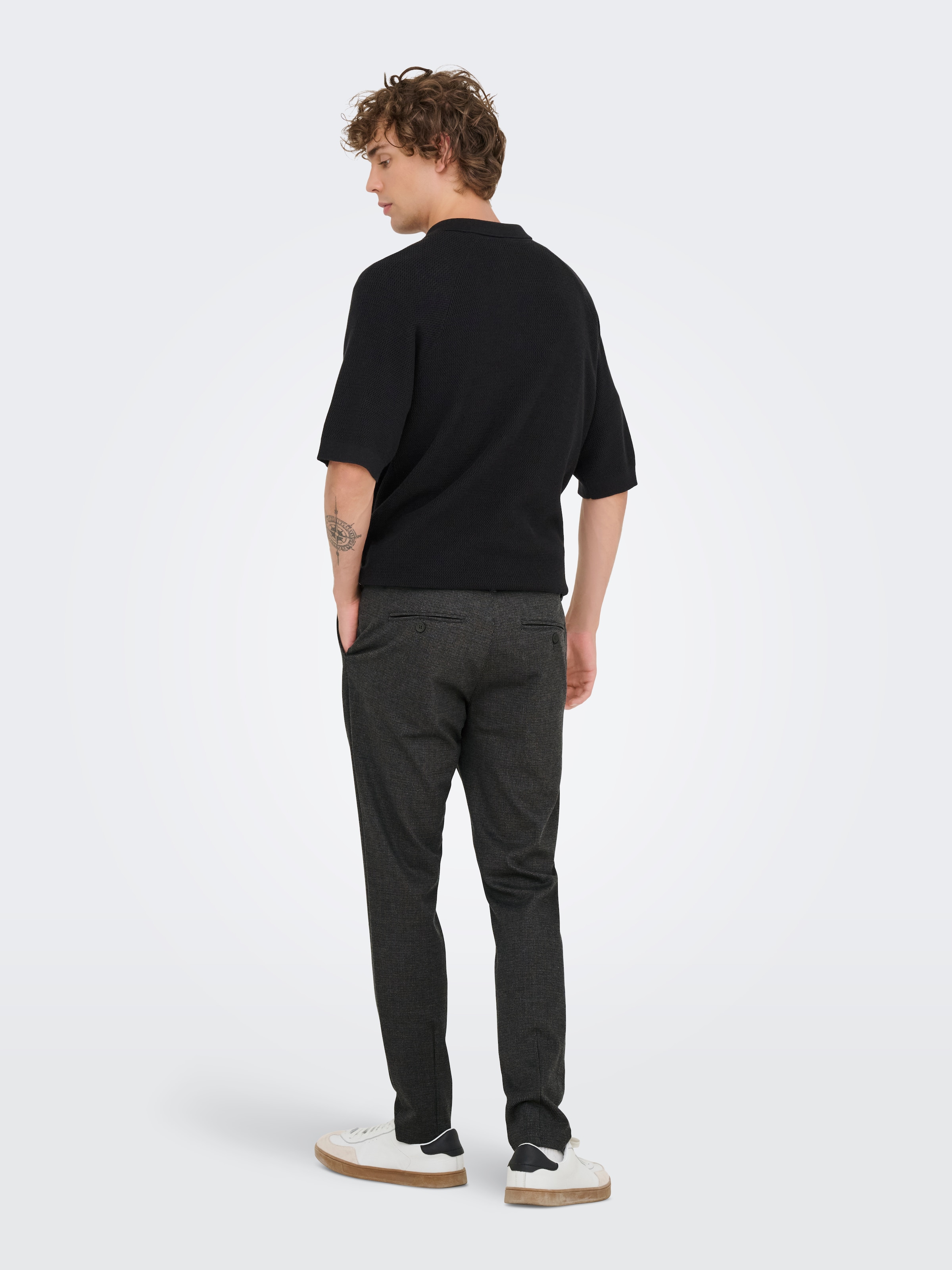 ONLY & SONS Chinohose »ONSMARK SLIM CHECK 020960 PANT«