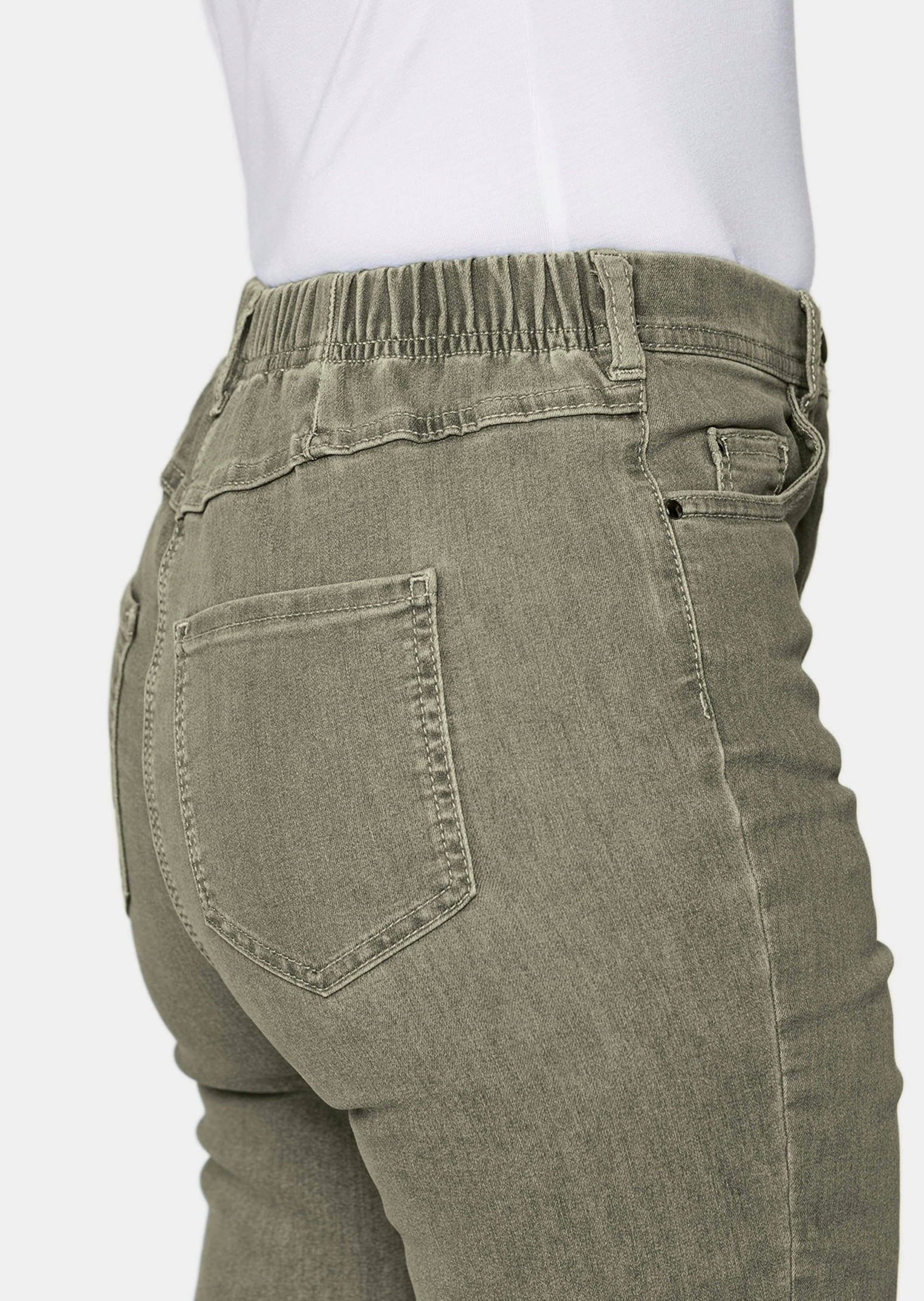GOLDNER Regular-fit-Jeans »Kurzgröße Damen Jeans Slim Fit LOUISA mit Stretch-Anteil«