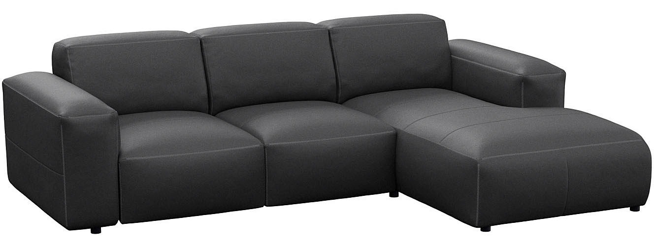 FLEXLUX Ecksofa "Lucera Chaislongue rechts oder links, L-Form, bequem", mod günstig online kaufen
