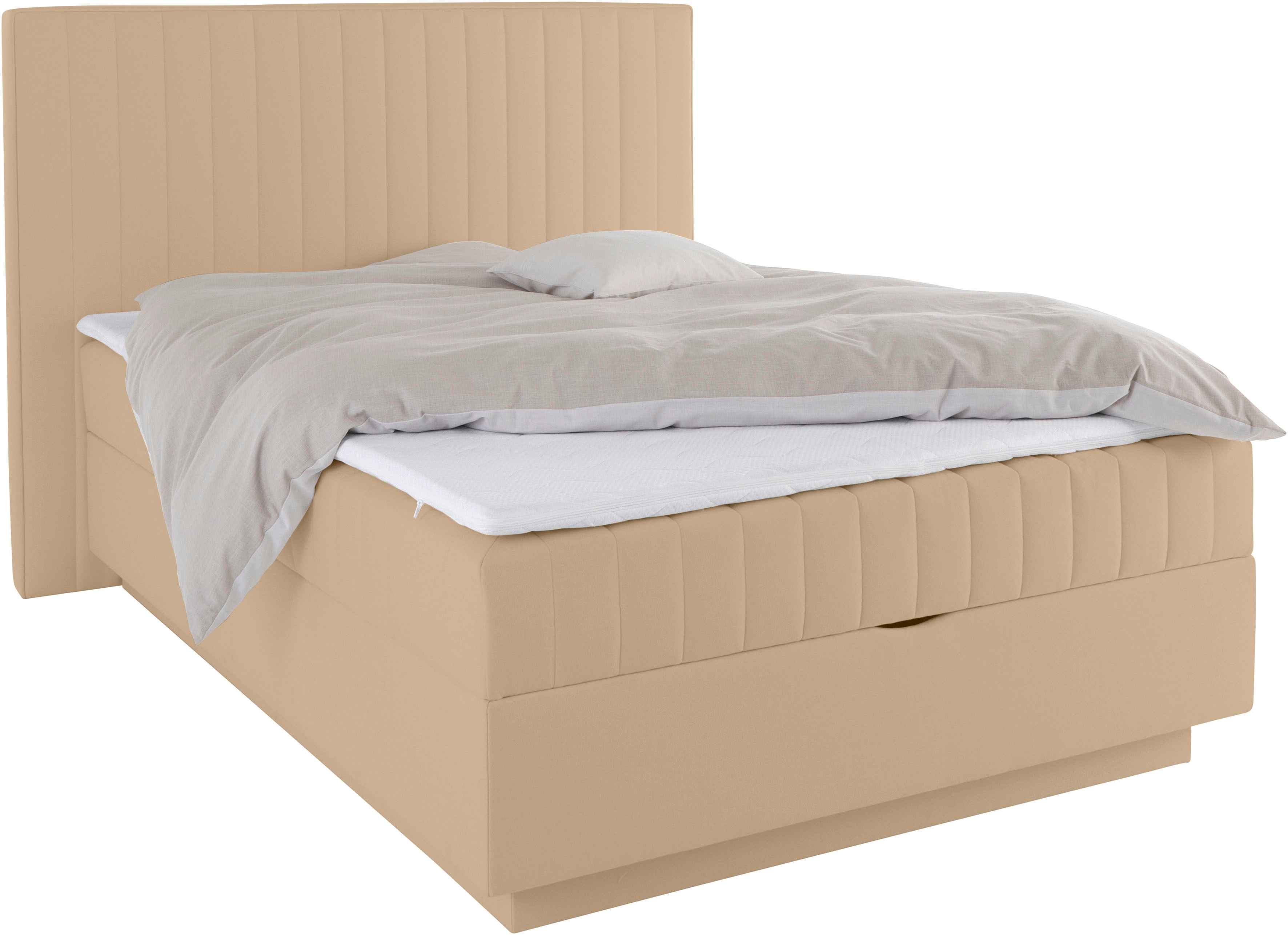 Thumbnail - homsy by Ana Johnson Boxbett "Moonio inkl. Bettkasten" erhältlich in verschiedenen Breiten und Härtegraden