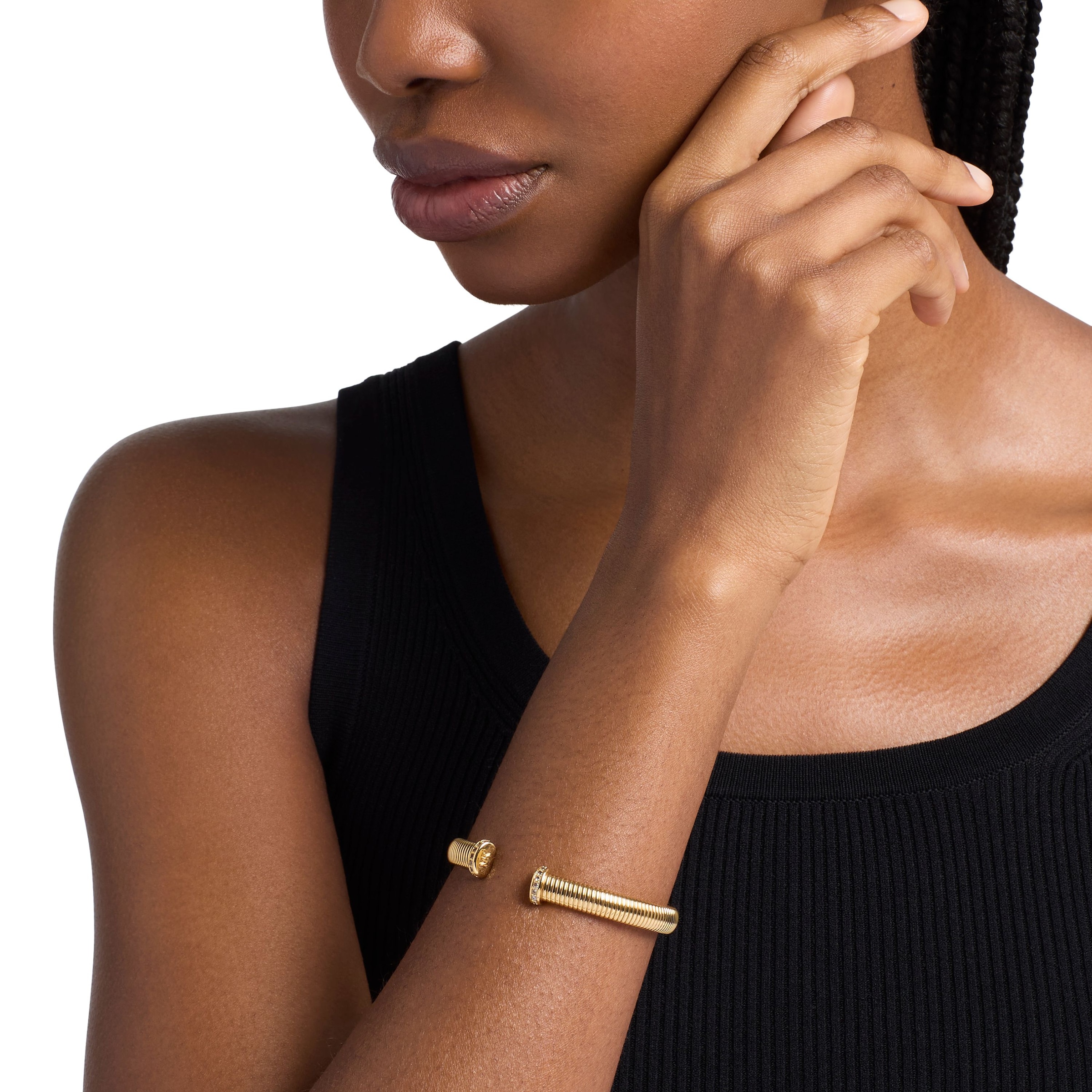 MICHAEL KORS Armspange »Schmuck Geschenk Metall Armschmuck Armkette Premium« mit Zirkonia (synth.)