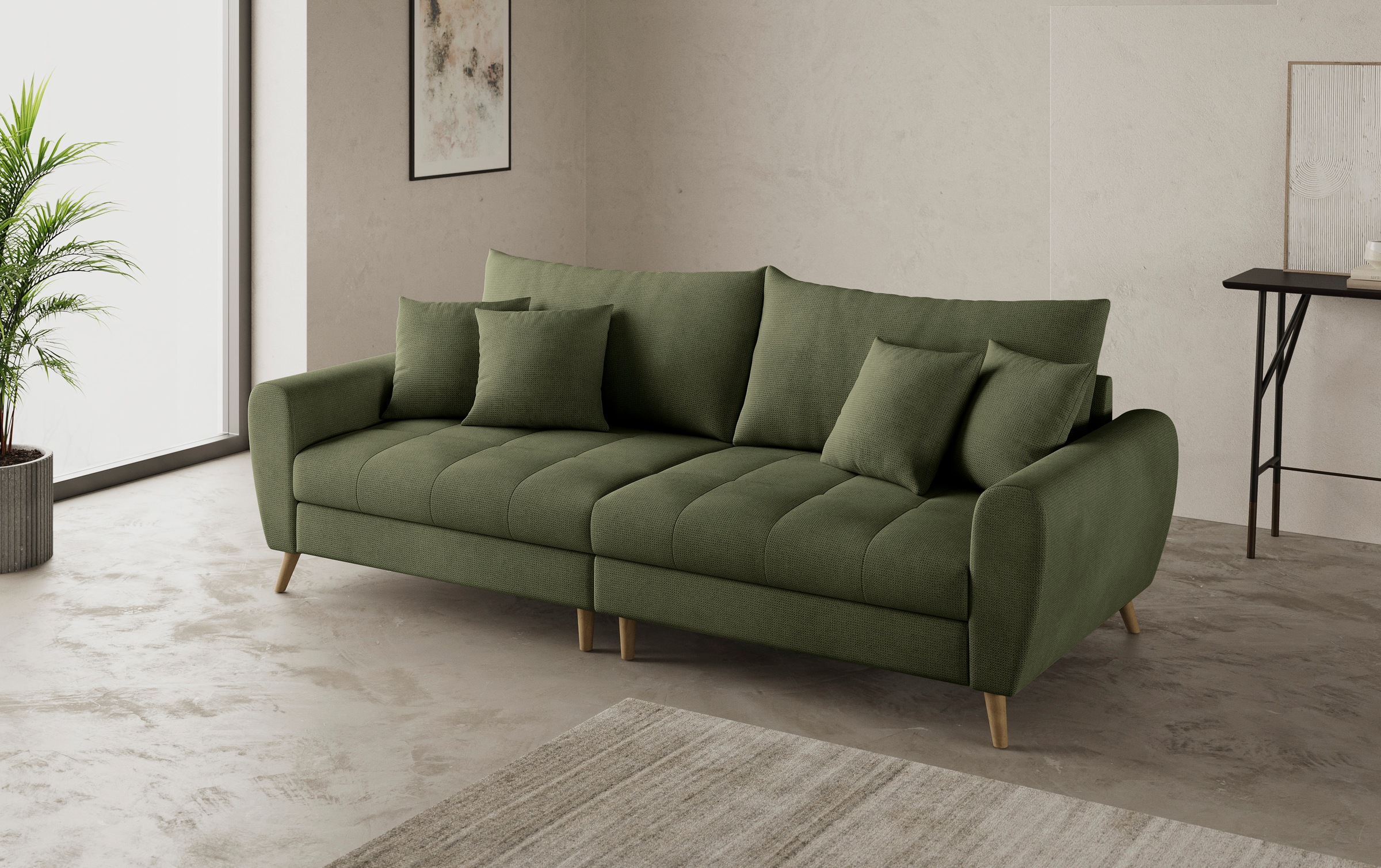 Mr. Couch Big-Sofa "Blackburn II", Wahlweise mit Kaltschaumpolsterung bis 1 günstig online kaufen