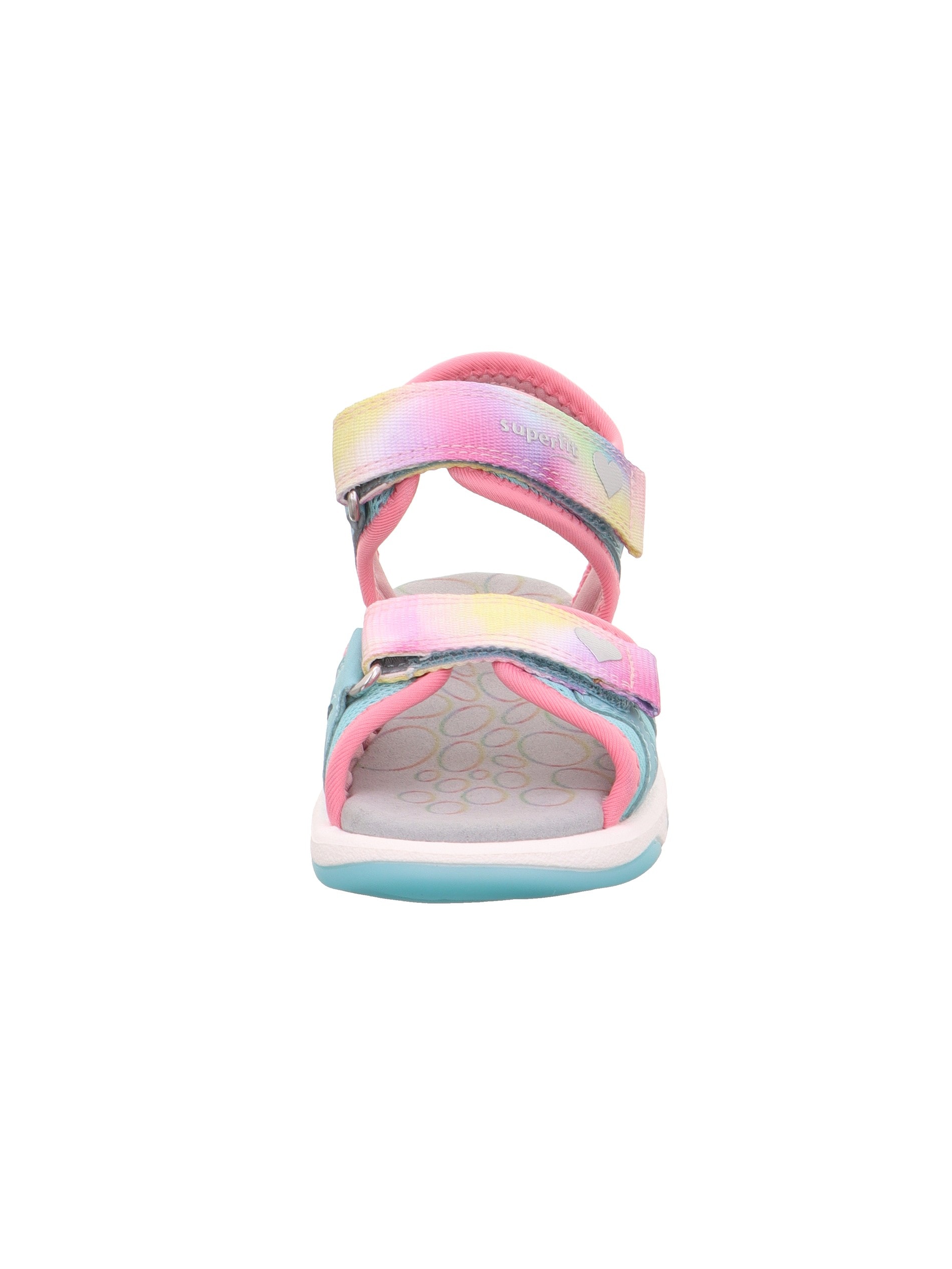 Superfit Sandale »PEBBLES WMS: mittel«  Sandalette mit süßem Motiv, Größenschablone zum Download