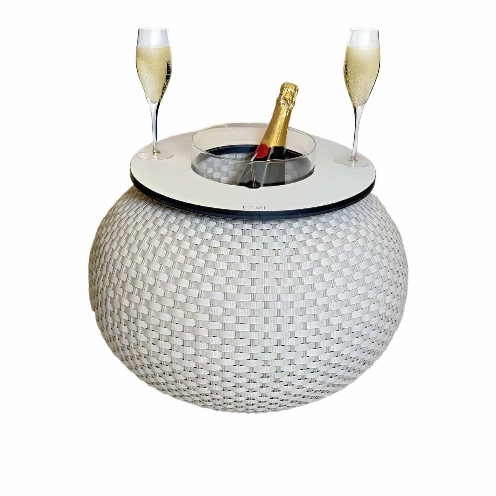 COOTAB 3055 Milano Side Table Champagne 55x40cm