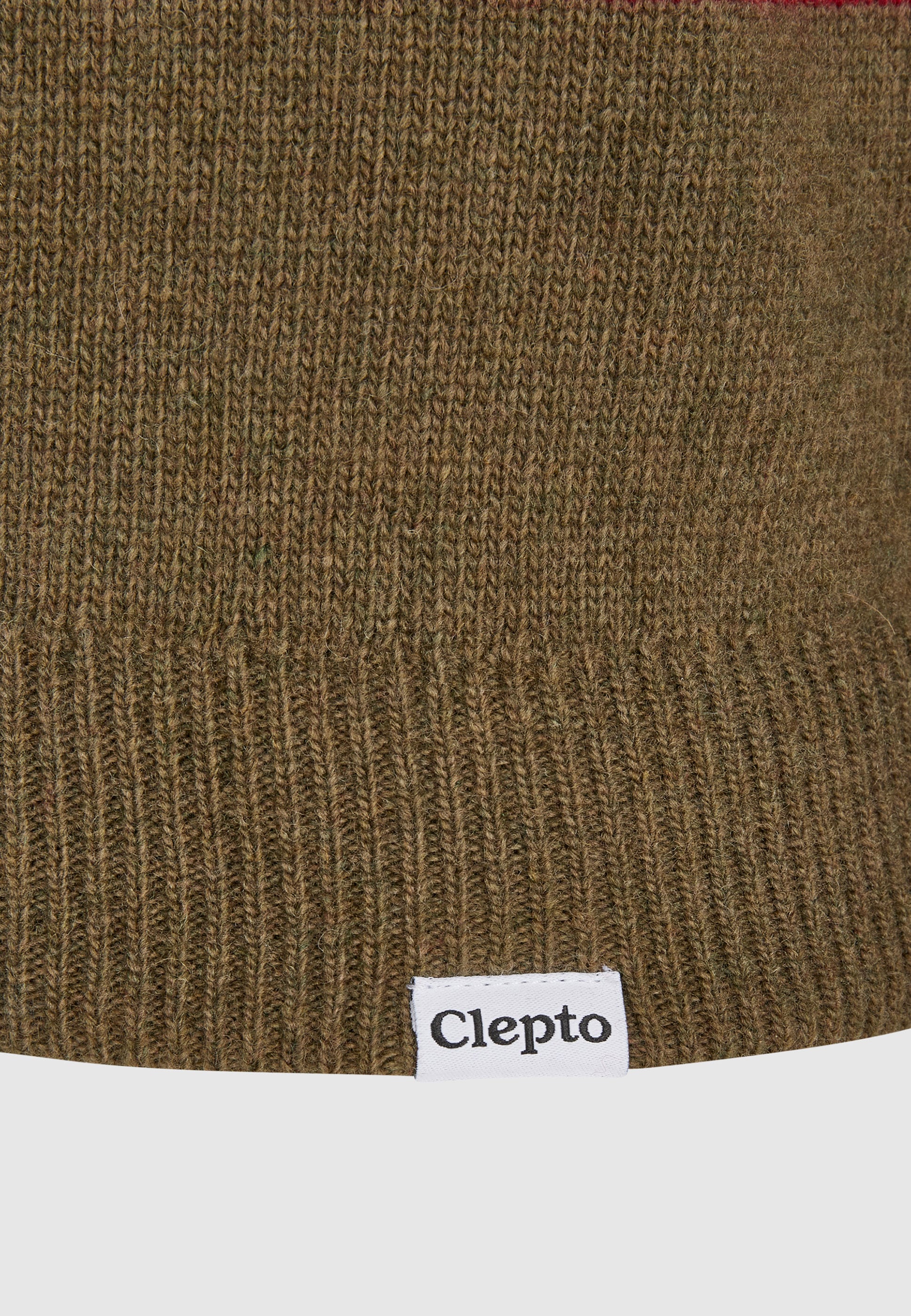 Cleptomanicx Strickpullover »El Stripico«, im modernen Streifendesign