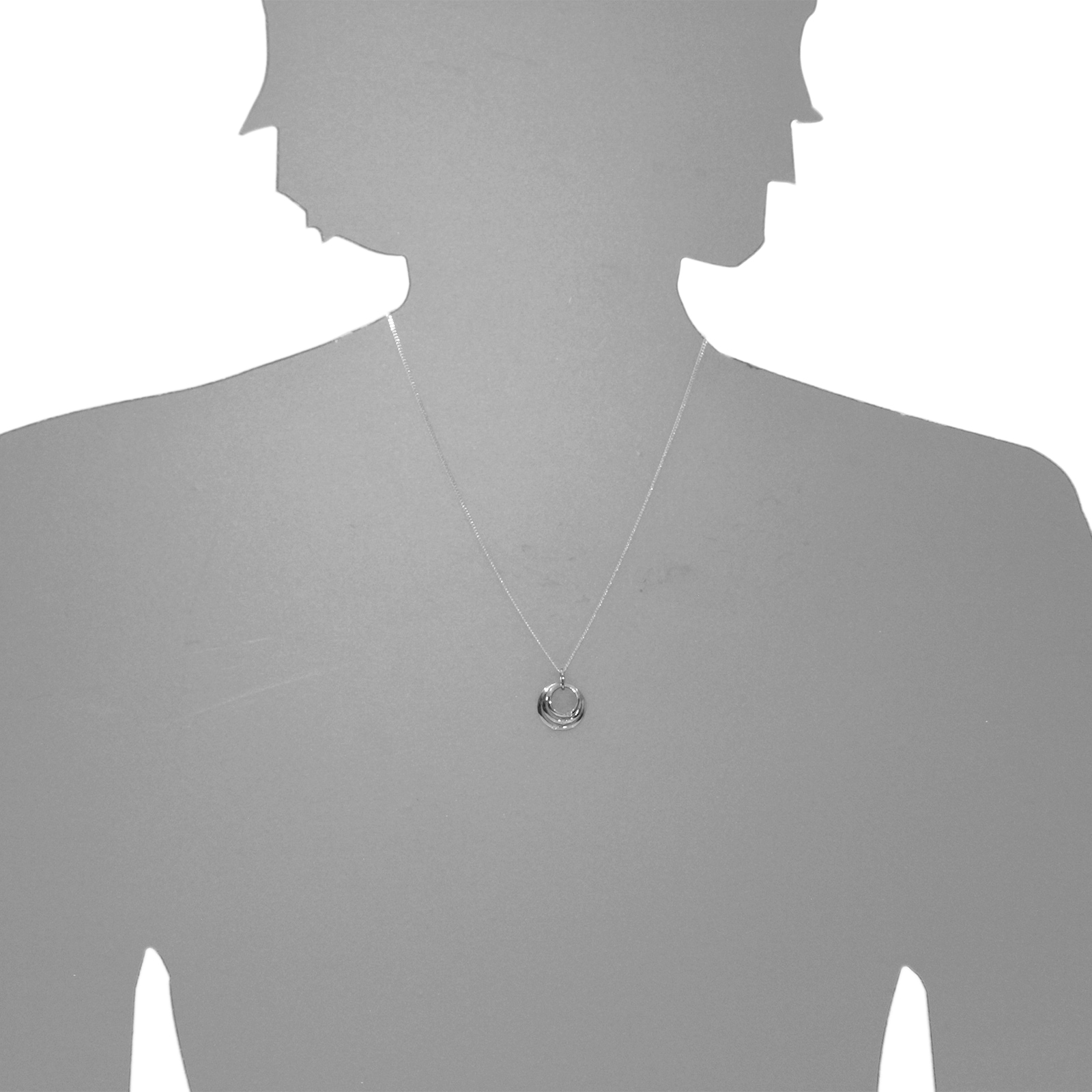 OSTSEE-SCHMUCK Kette mit Anhänger »- Ruby - Silber 925/000 - Zirkonia«