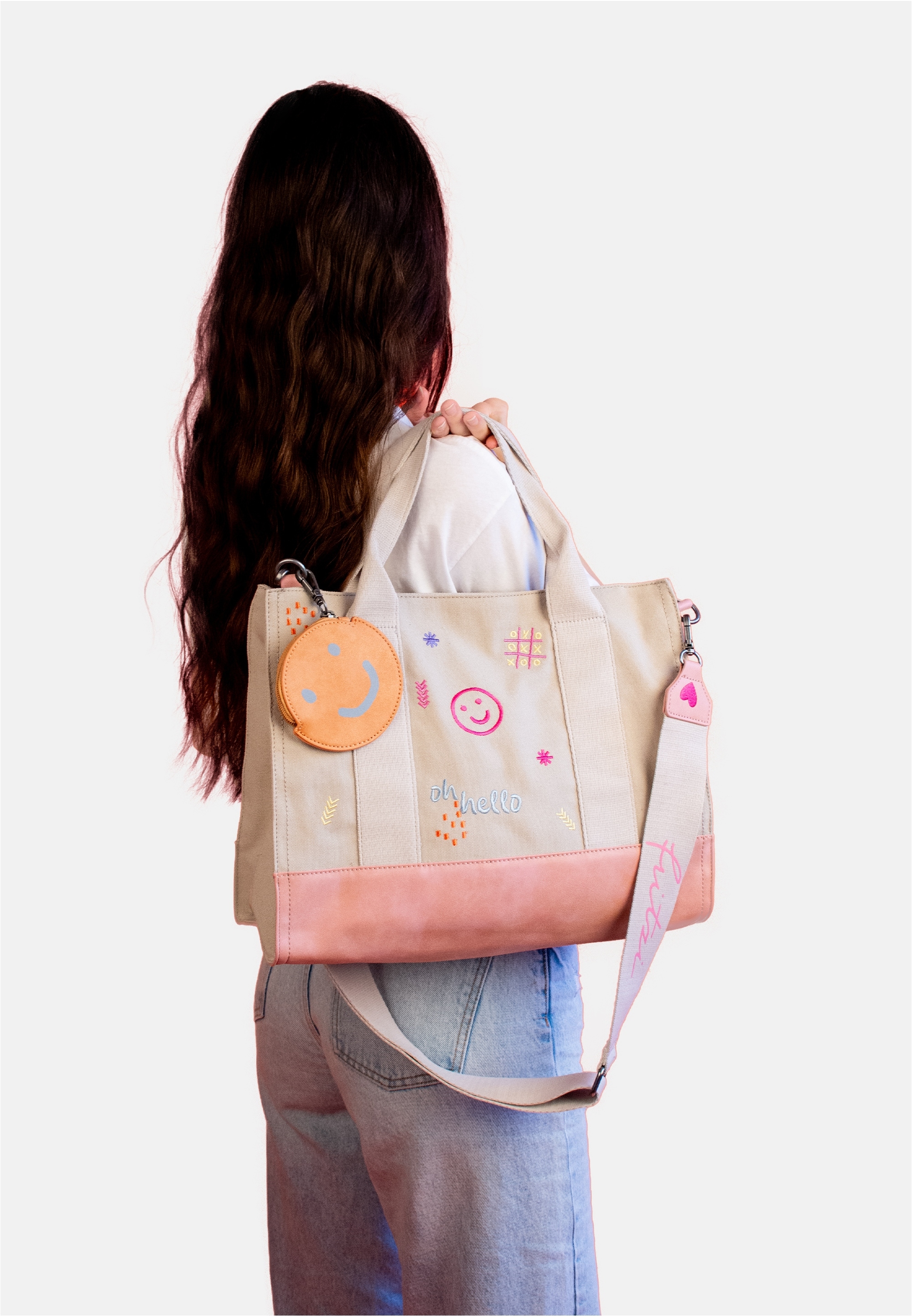 Fritzi aus Preußen Henkeltasche »Tote Bag Limited Ebro Fun«, mit abnehmbarem Pocketanhänger