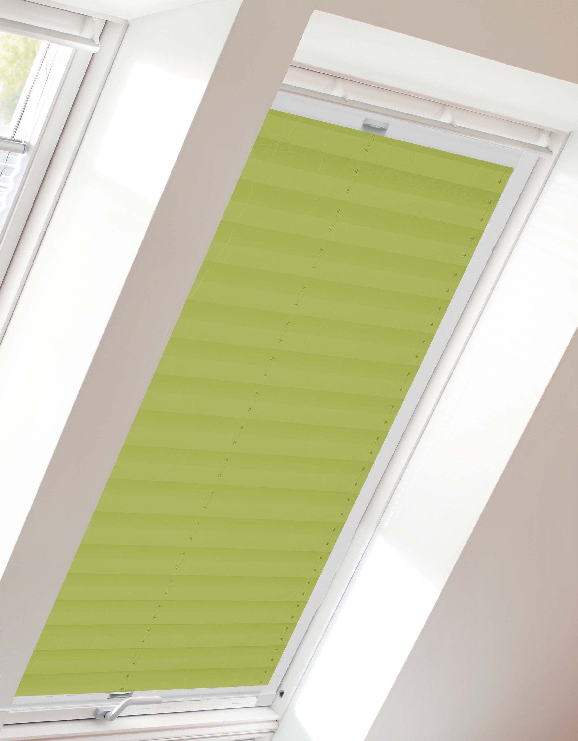 BAUR bestellen Style Führungsschienen sunlines | Dachfensterplissee Crush«, verspannt, »Young Lichtschutz, mit