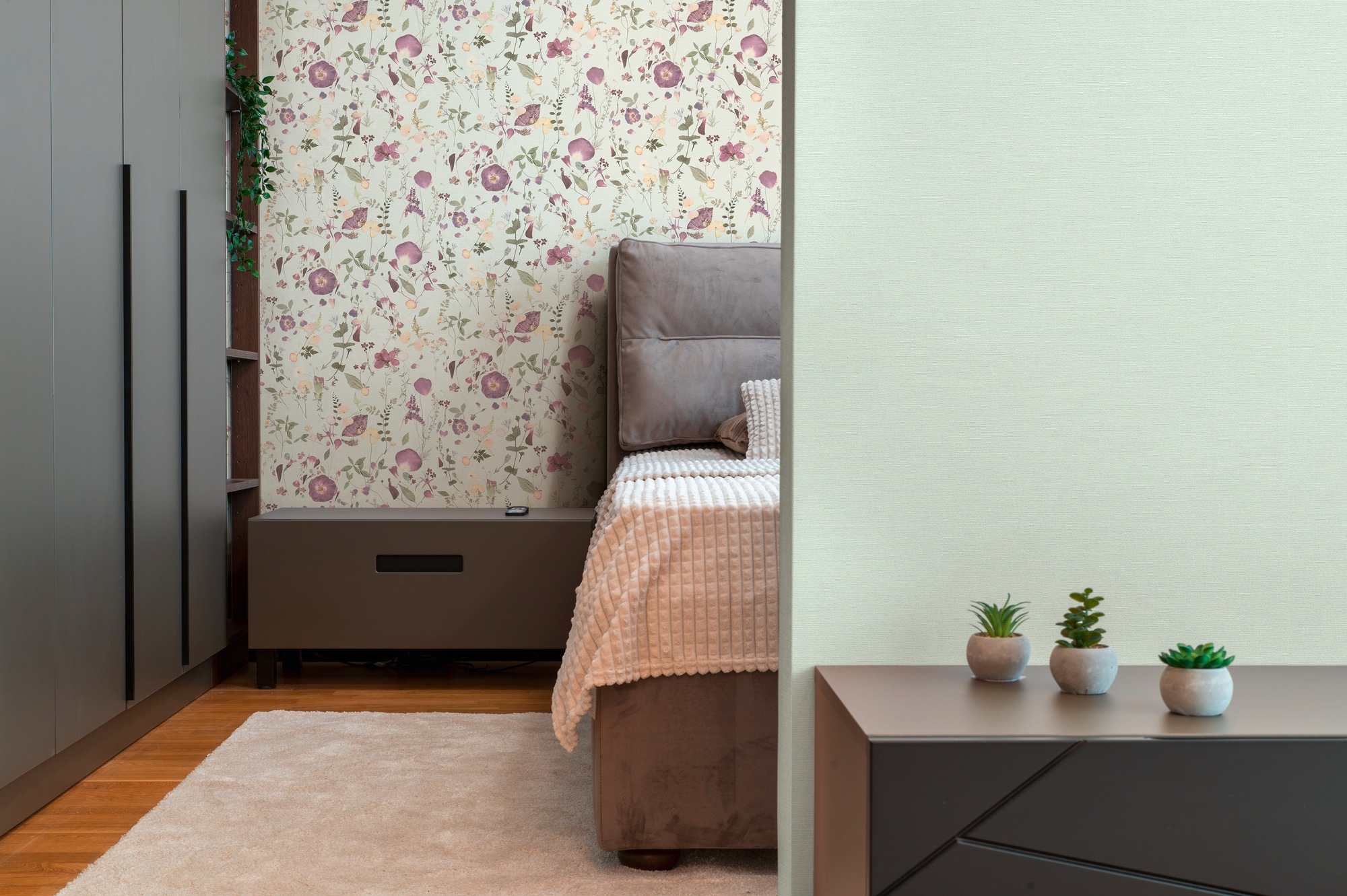 A.S. Création Vliestapete »PintWalls II florale Tapete Mustertapete Blumen Blumen«, matt, Vliestapete Blümchen für Schlafzimmer Küche Wohnzimmer Floral Design