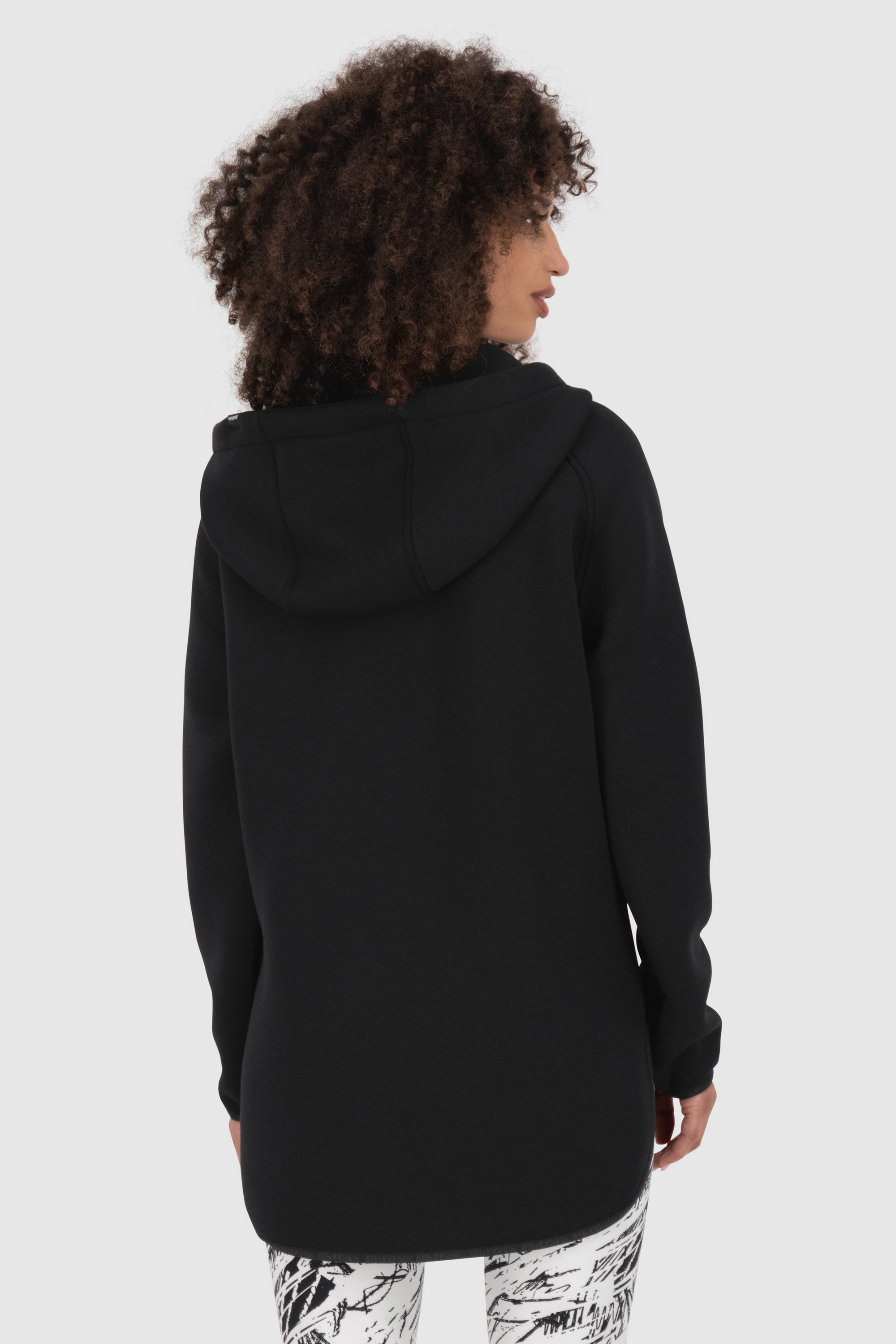 Alife & Kickin Kapuzensweatshirt »Damen MaraAK N«, Langer Hoodie Kapuzenpullover, Supersofter Pullover mit Kapuze