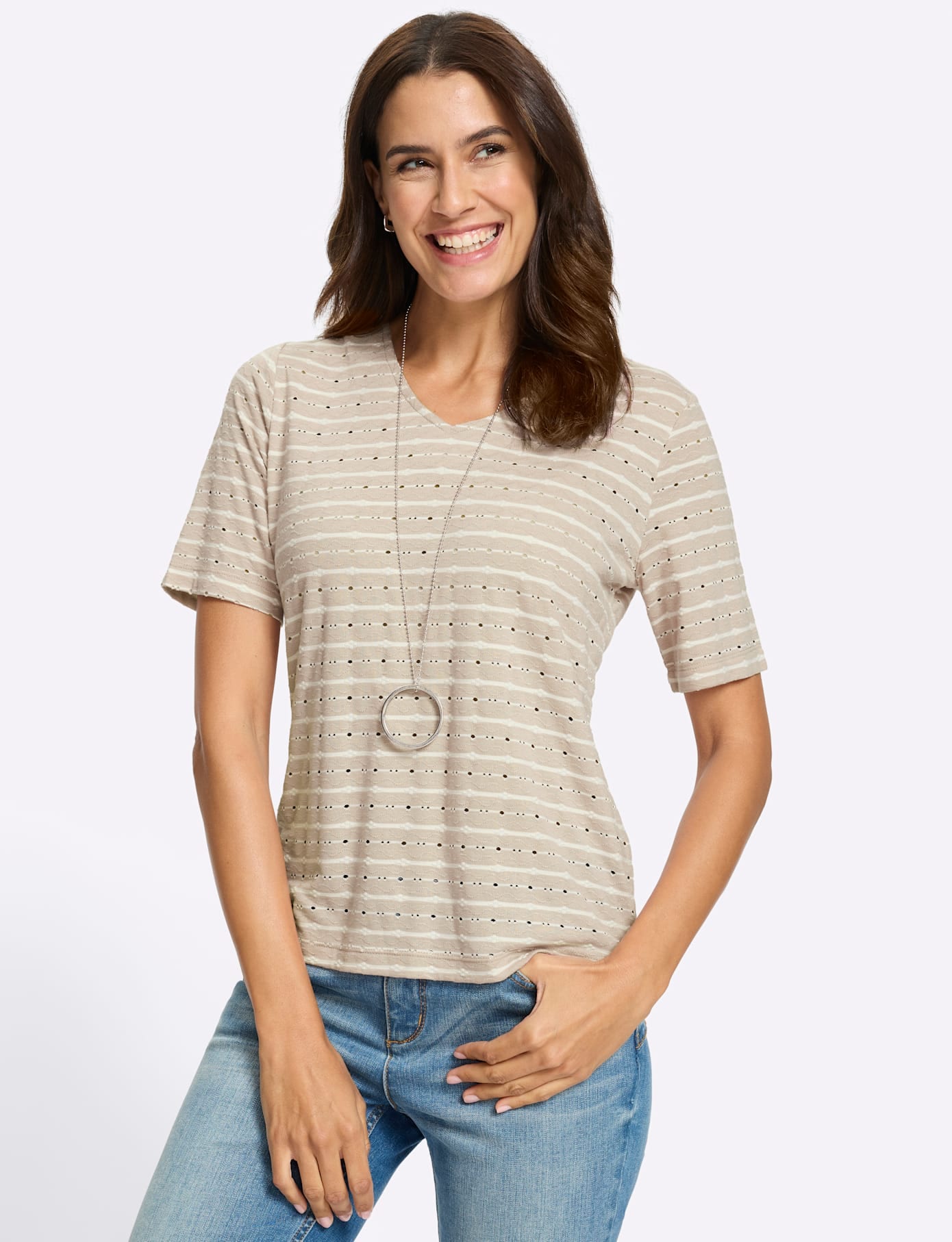 Inspirationen V-Shirt "V-Shirt" 1 tlg.