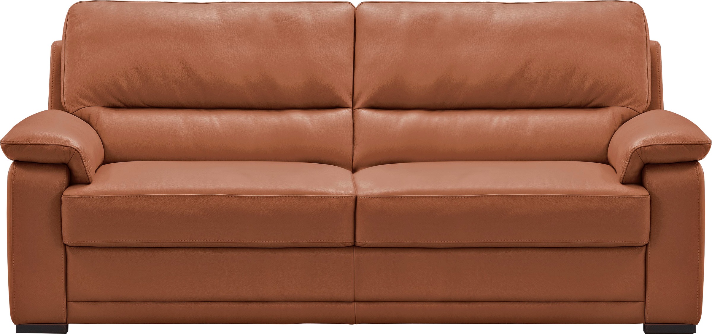 Egoitaliano 2,5-Sitzer »Doris, modernes Designersofa, Ledersofa mit erstklassiger Sitzqualität«, edle Detailverarbeitung, perfekte Polsterung, aus hochwertigem Leder