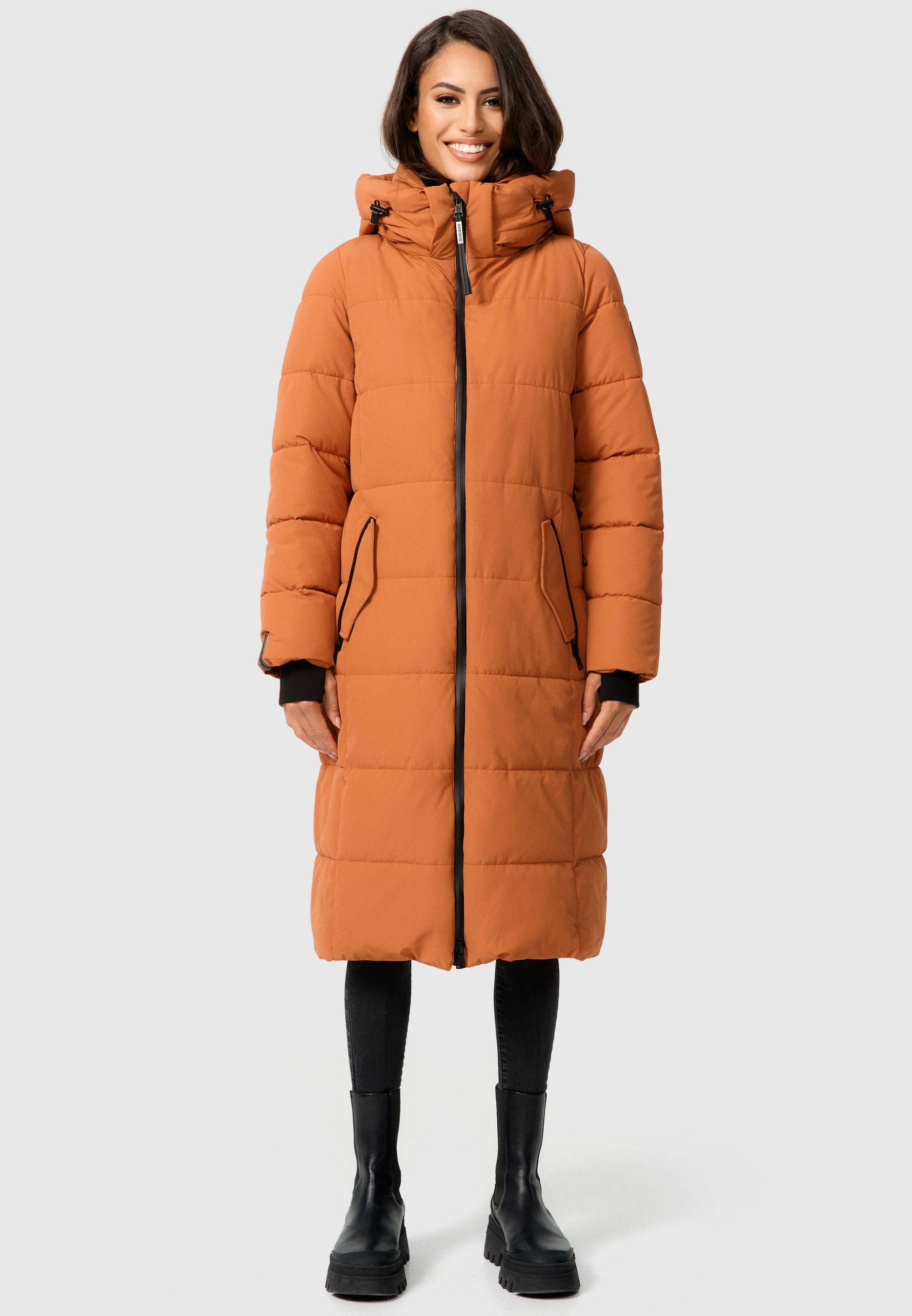 Marikoo Steppjacke »Zuraraa XVI«, langer Winter gesteppt Mantel BAUR kaufen 