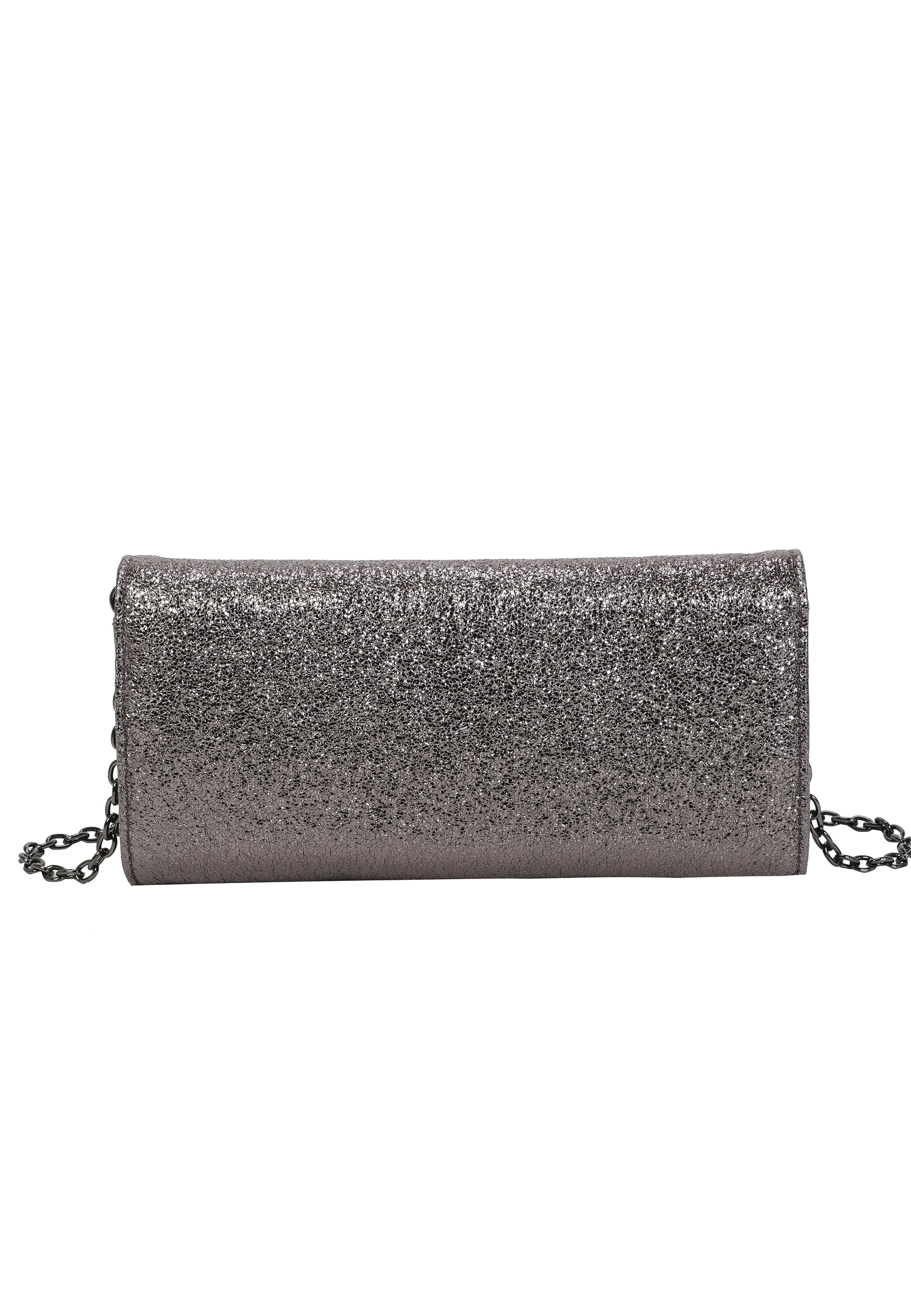 Buffalo Clutch »Secco Glitter«, mit stylischem Ketten-Schulterriemen