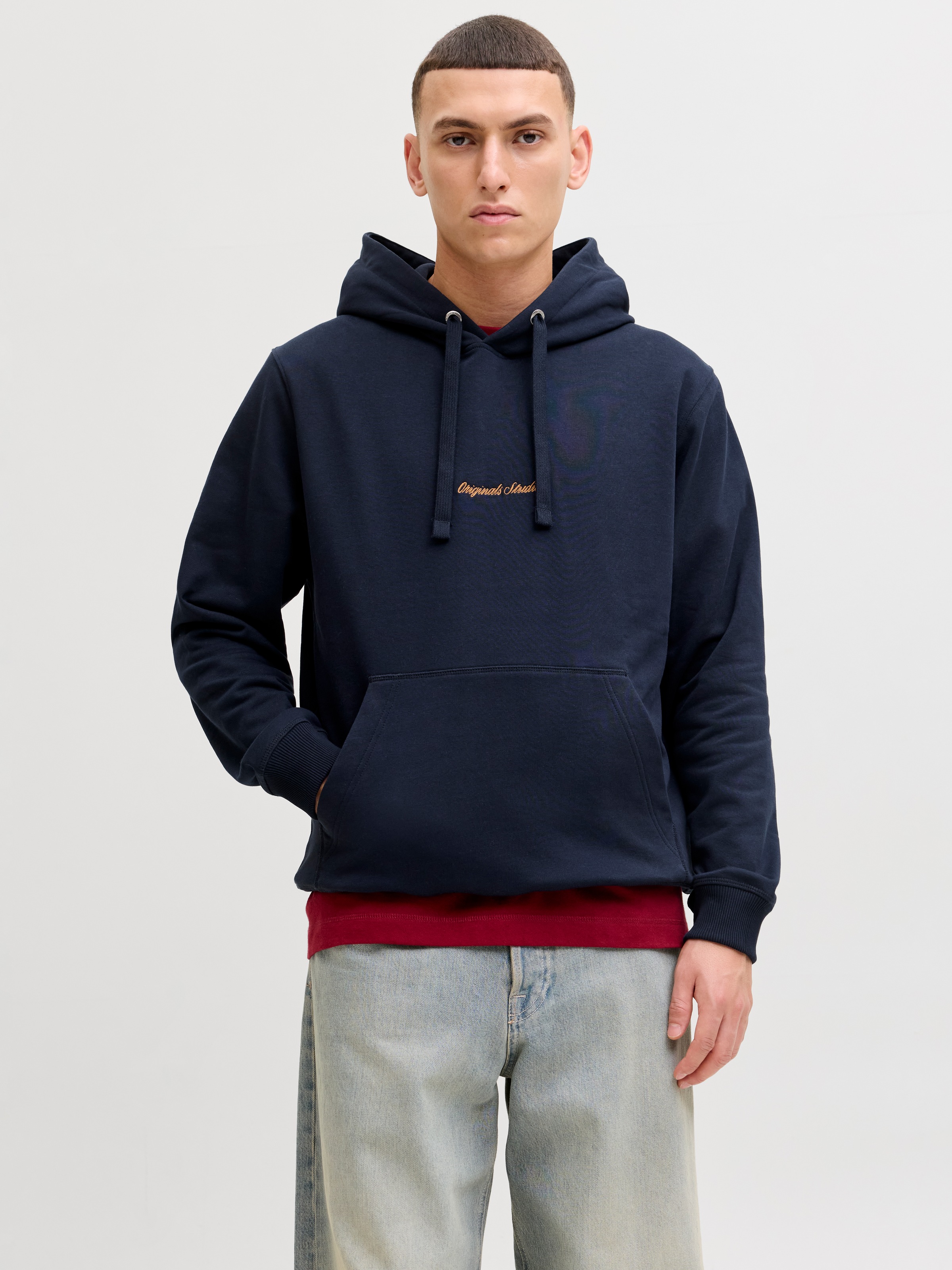 Jack & Jones Kapuzensweatshirt "JORNORREBRO EMB SWEAT HOOD NOOS", mit Logo günstig online kaufen