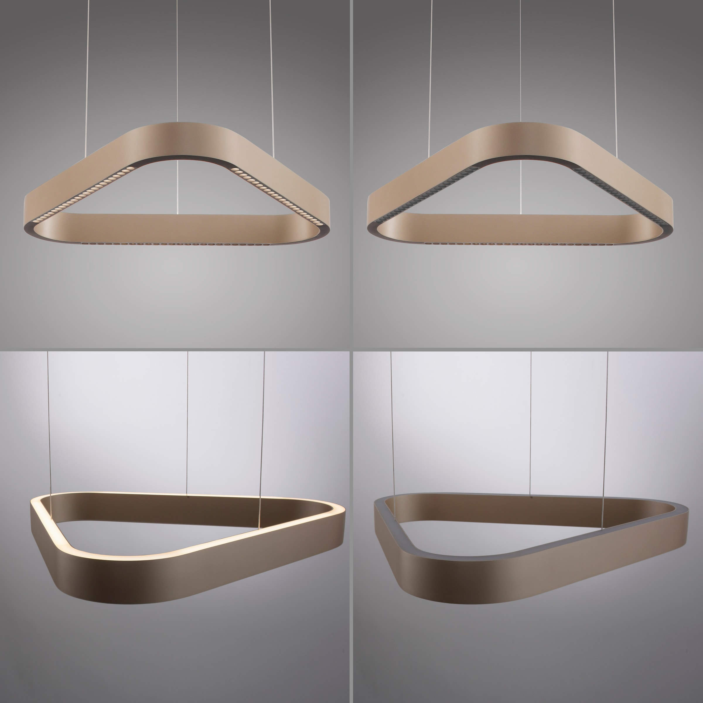 Neuhaus Q DESIGN CONTROL LIGHTS LED Pendelleuchte »Q-STRETTO« LED-Board 1 Stk. warmweiß - kaltweiß