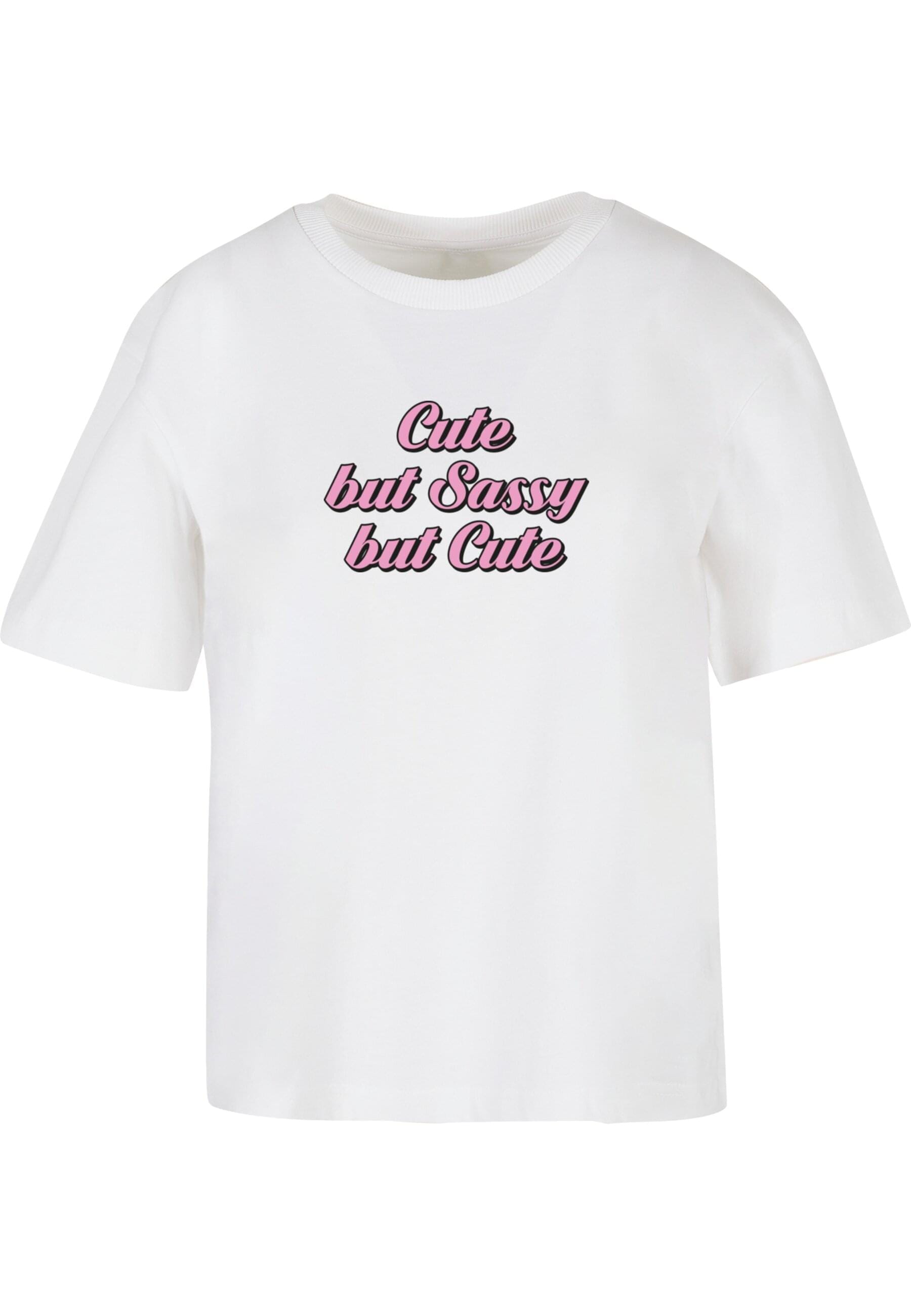 Miss Tee T-Shirt "Miss Tee Cute But Sassy Tee" 1 Stk. tlg. günstig online kaufen