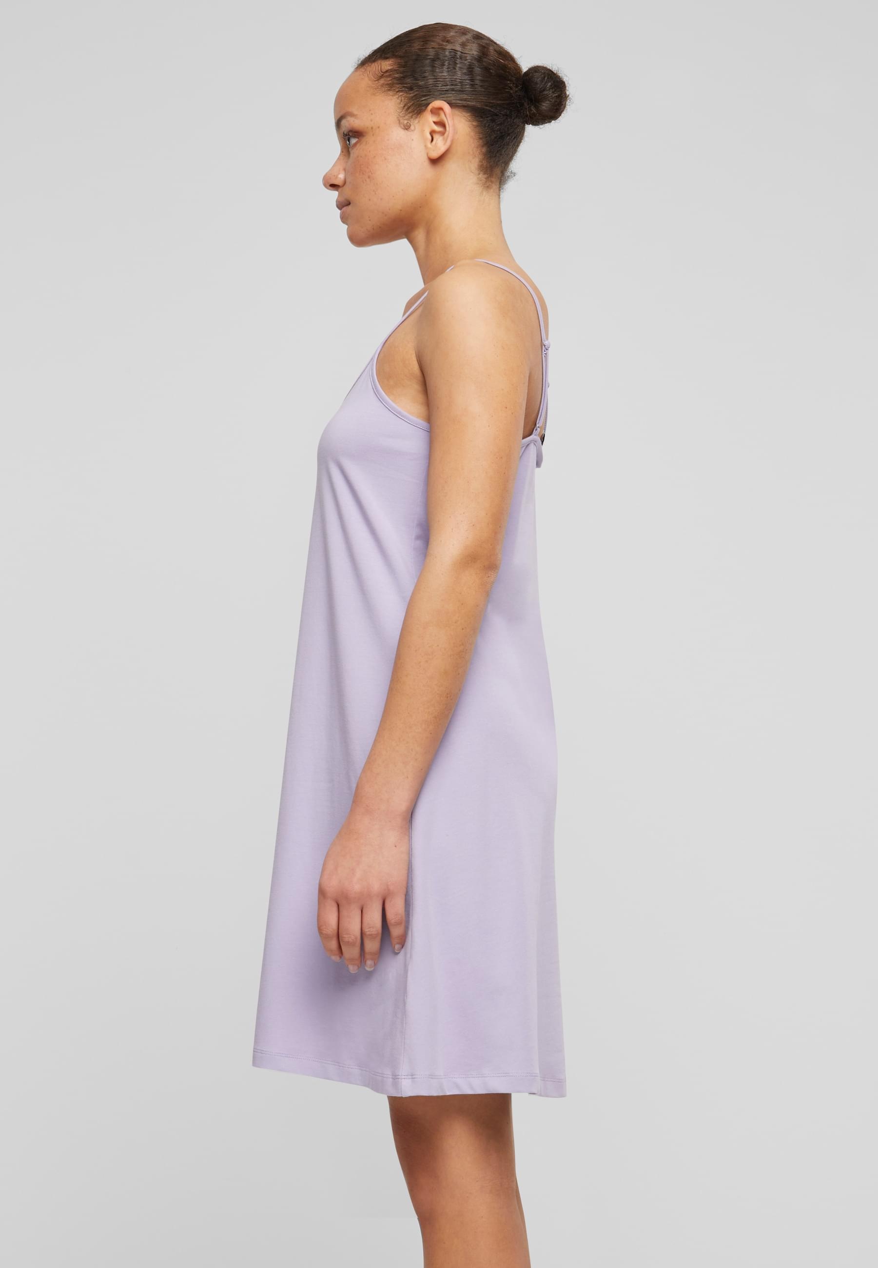 URBAN CLASSICS Shirtkleid »Urban Classics Damen Ladies Stretch Jersey Hanger Dress«, (1 tlg.)