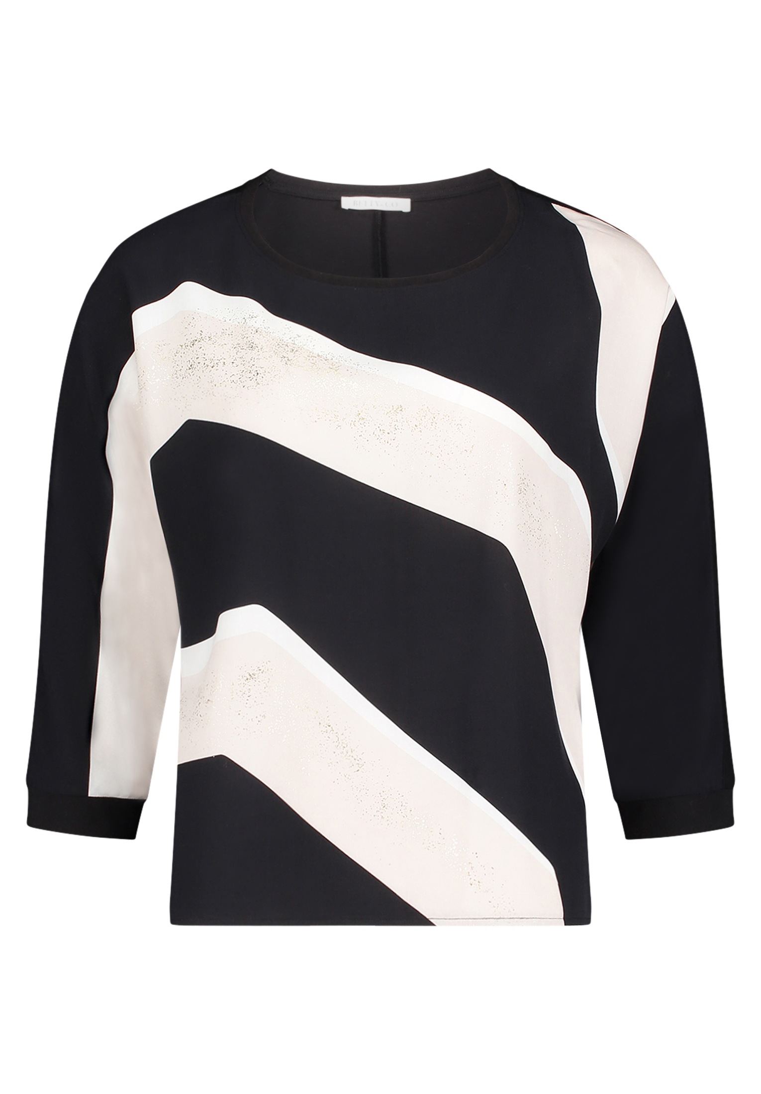 Betty&Co 3/4-Arm-Shirt »Damen mit Fledermausärmeln« 1 tlg.