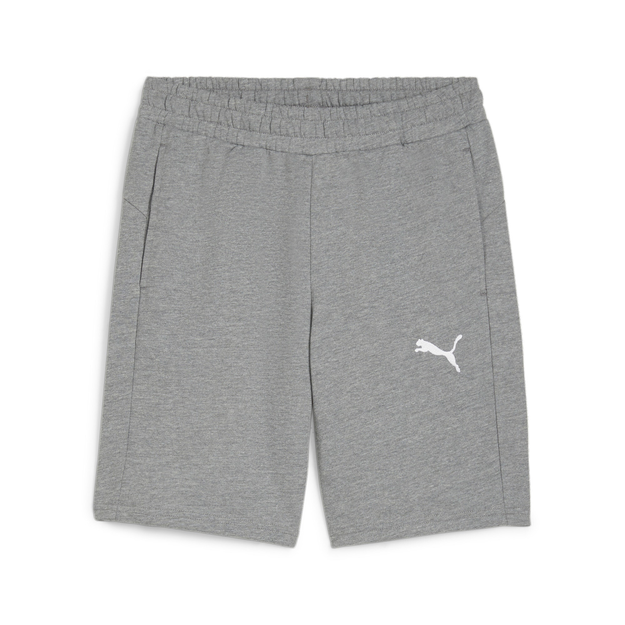 PUMA Trainingsshorts "TEAMGOAL CASUALS SHORTS" aus Baumwolle und Polyester, Sweatware-Material, kniefrei