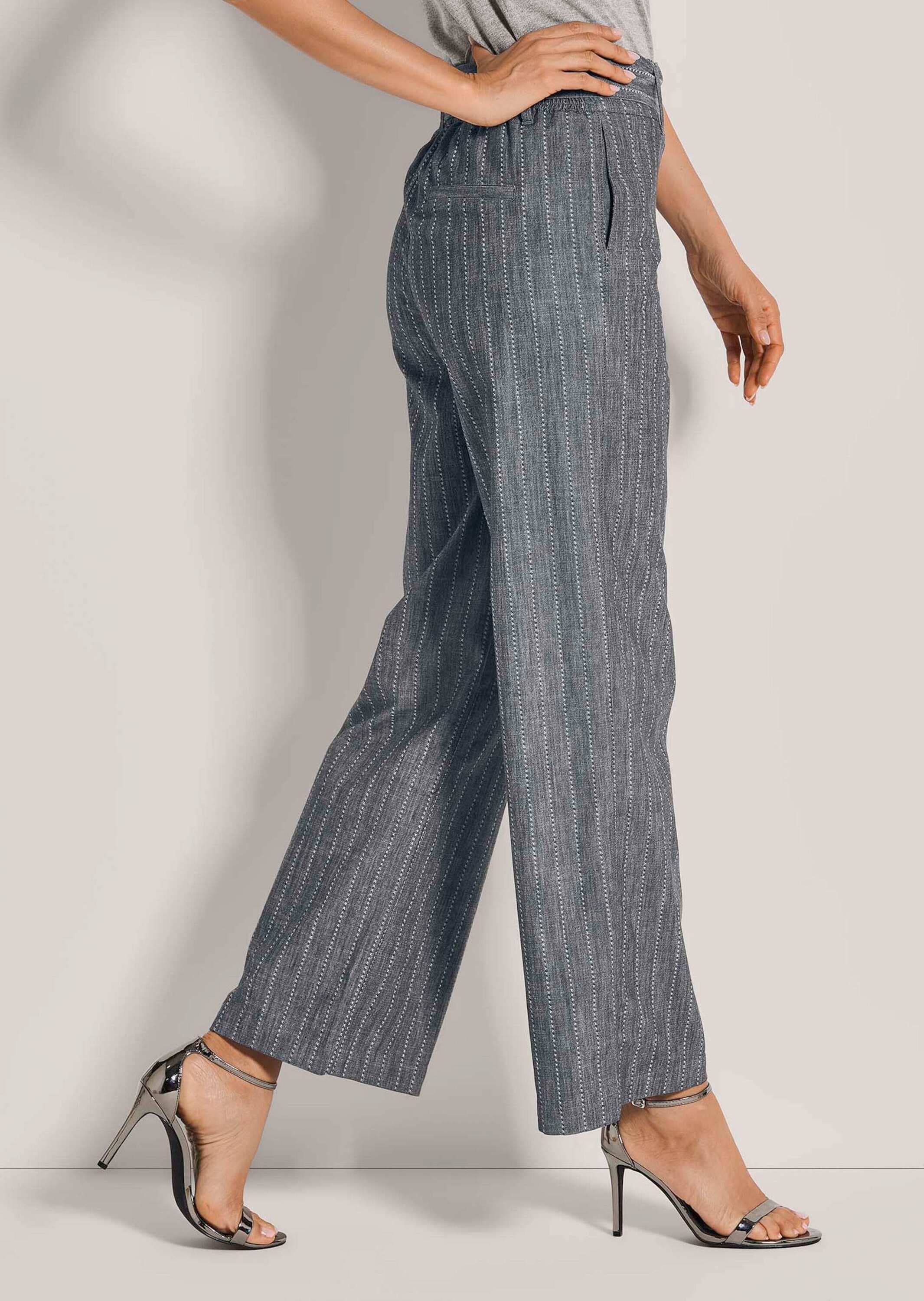 MADELEINE Schlupfhose »Streifenhose Weite Hose zum Schlüpfen«