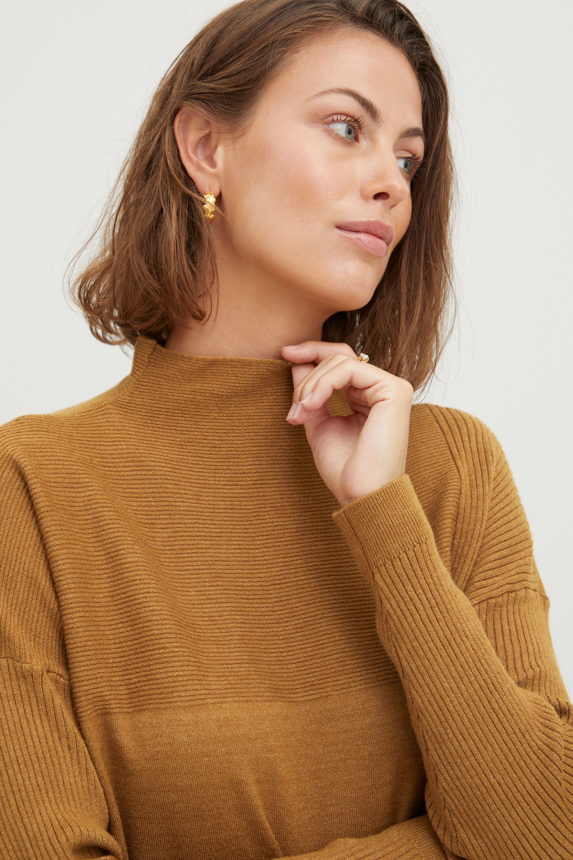 fransa Strickpullover »Strickpullover FRCemelange«