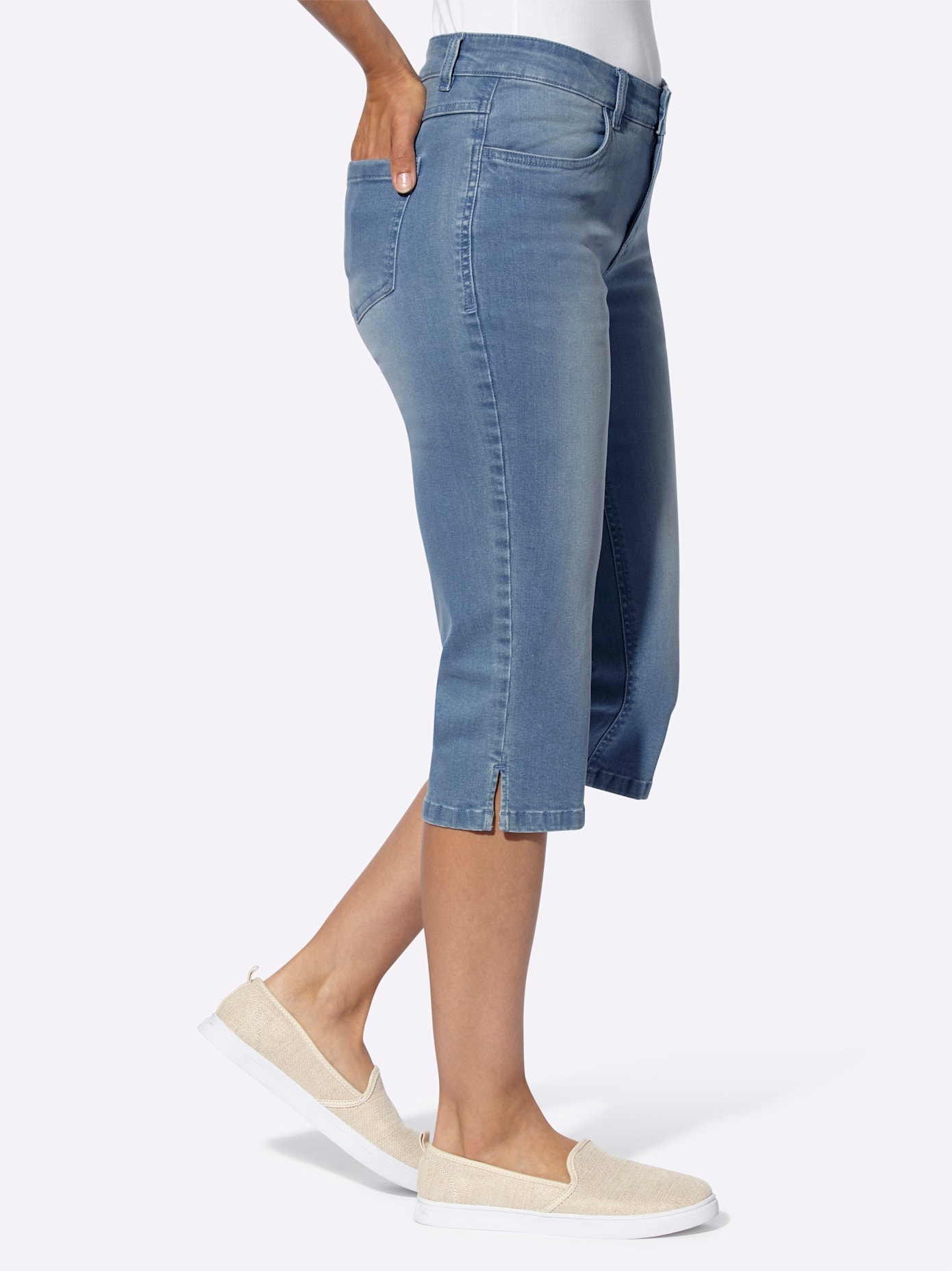 Casual Looks Caprijeans, (1 tlg.)