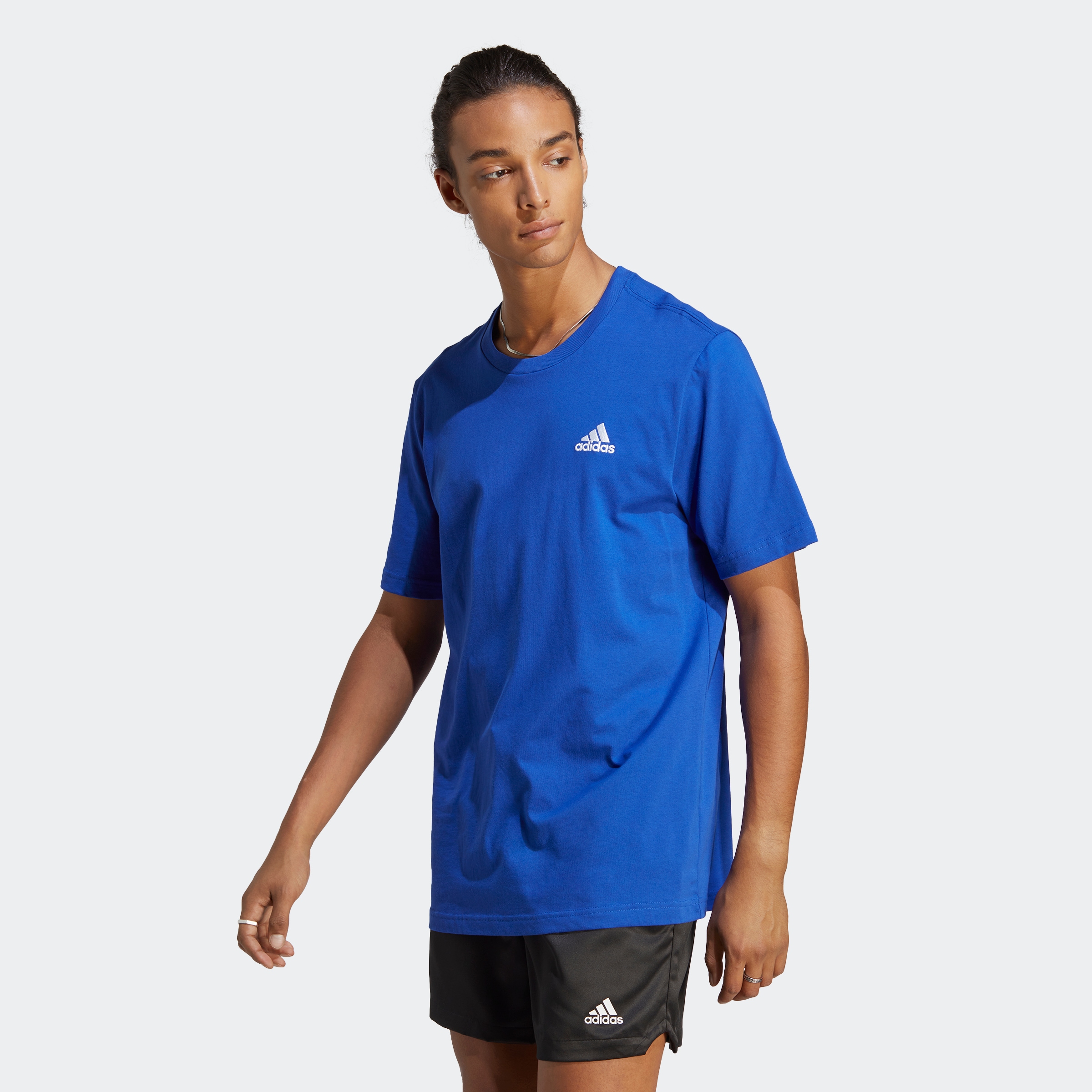 adidas Sportswear T-Shirt "ESSENTIALS SINGLE JERSEY EMBROIDERED SMALL LOGO" günstig online kaufen